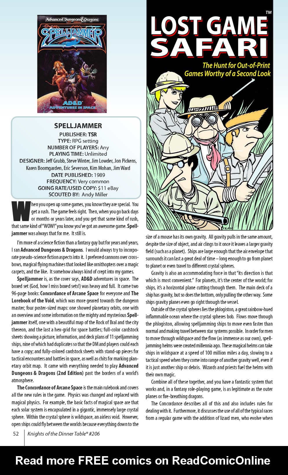 Read online Knights of the Dinner Table comic -  Issue #206 - 54