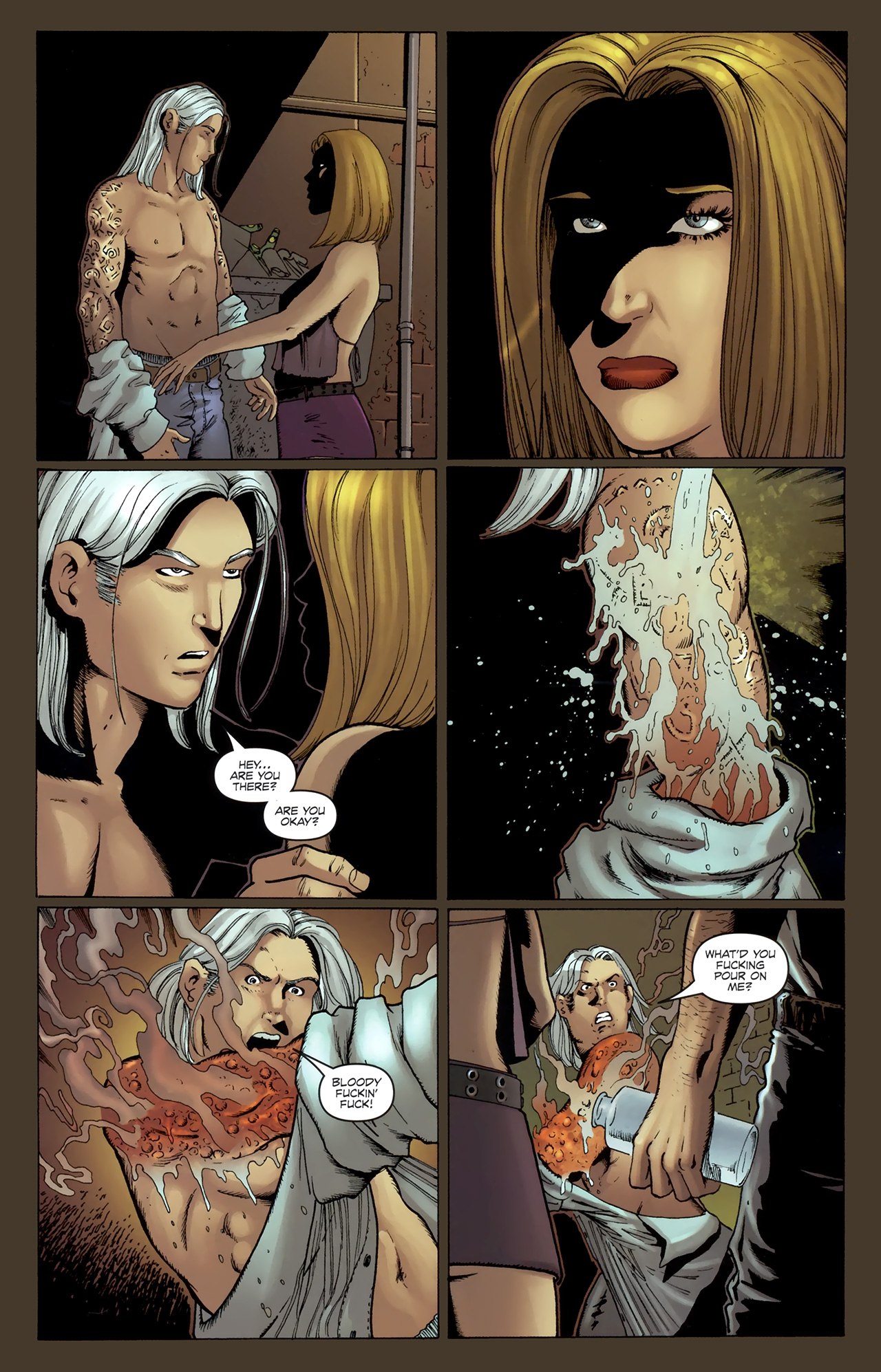 Read online Gravel comic -  Issue #20 - 16