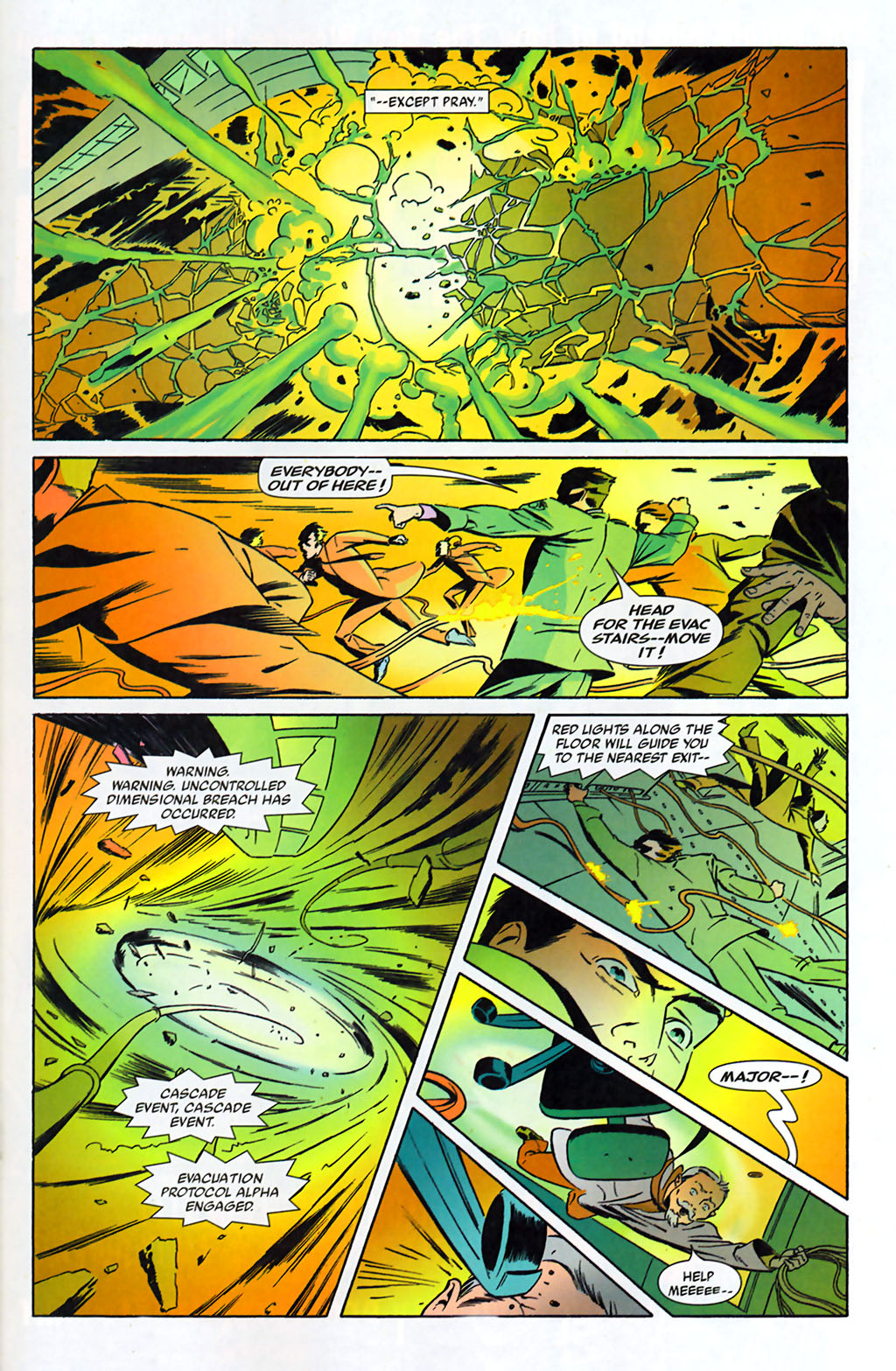 Read online Breach comic -  Issue #1 - 19
