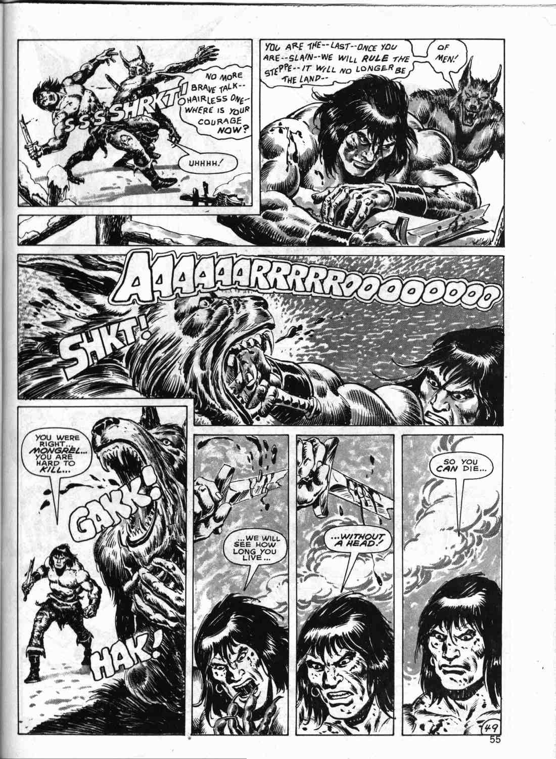 The Savage Sword Of Conan issue 133 - Page 54