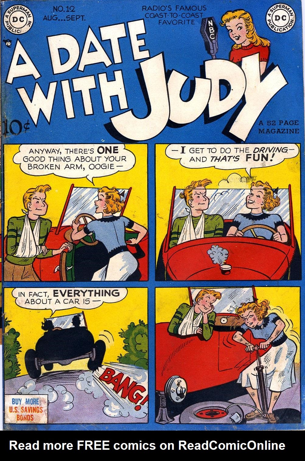 Read online A Date with Judy comic -  Issue #12 - 1