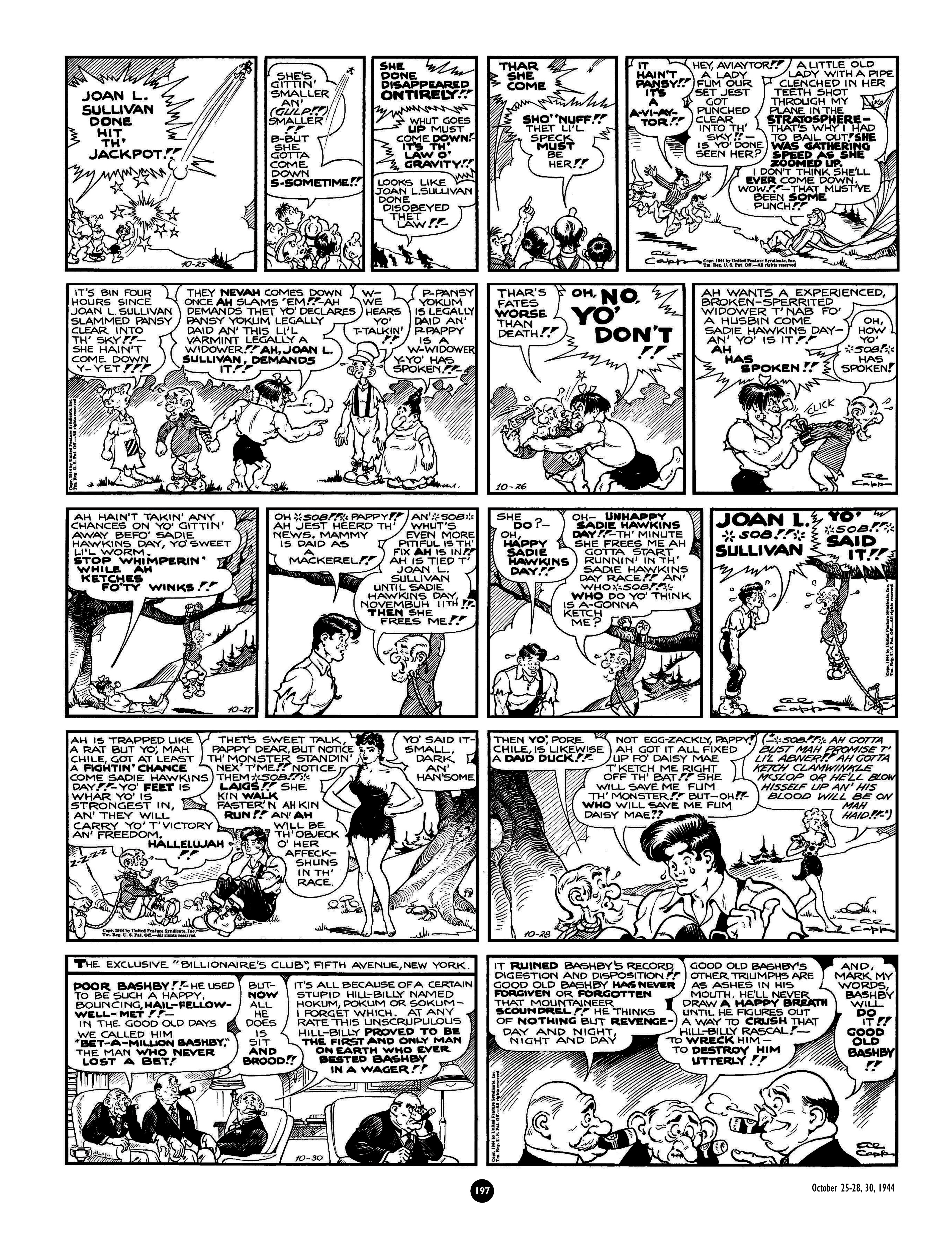 Read online Al Capp's Li'l Abner Complete Daily & Color Sunday Comics comic -  Issue # TPB 5 (Part 2) - 99