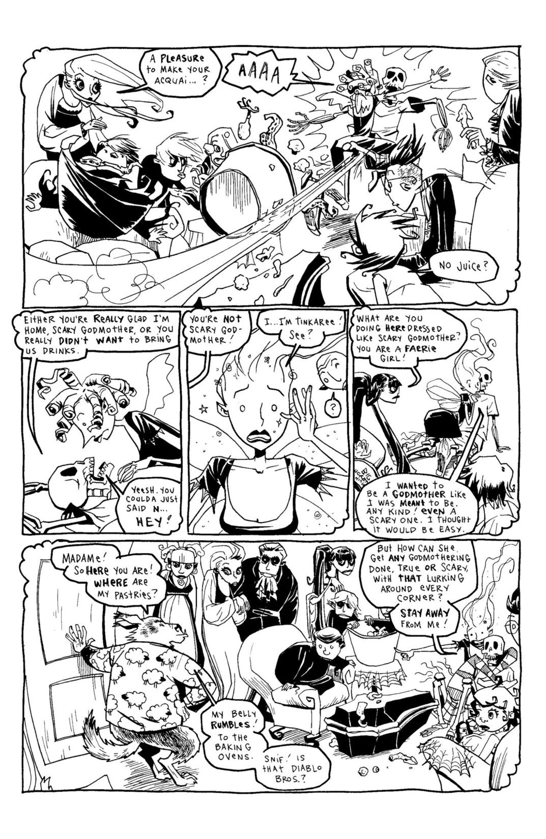 Read online Scary Godmother Comic Book Stories comic -  Issue # TPB - 249