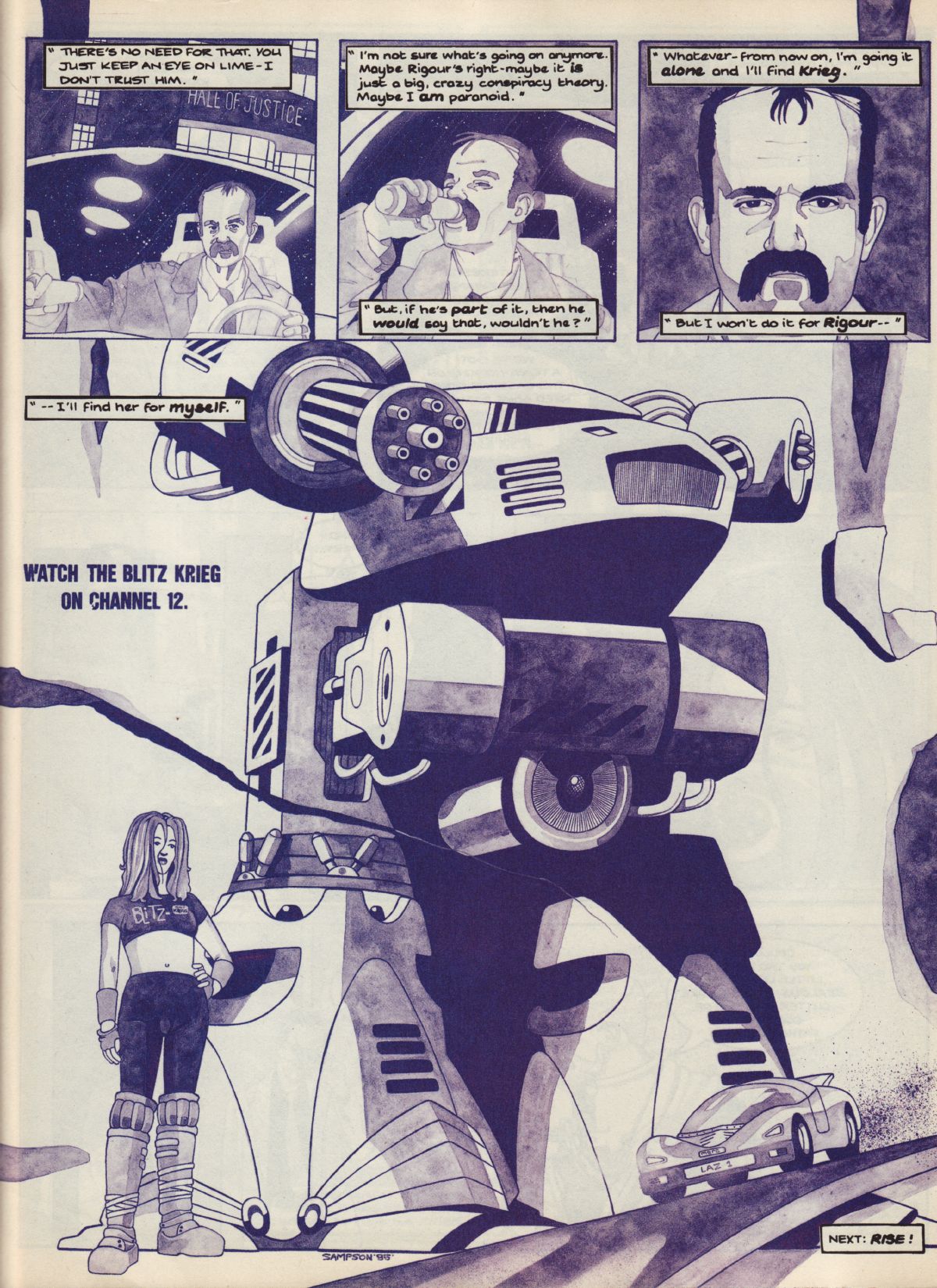 Read online Judge Dredd Megazine (vol. 3) comic -  Issue #1 - 19