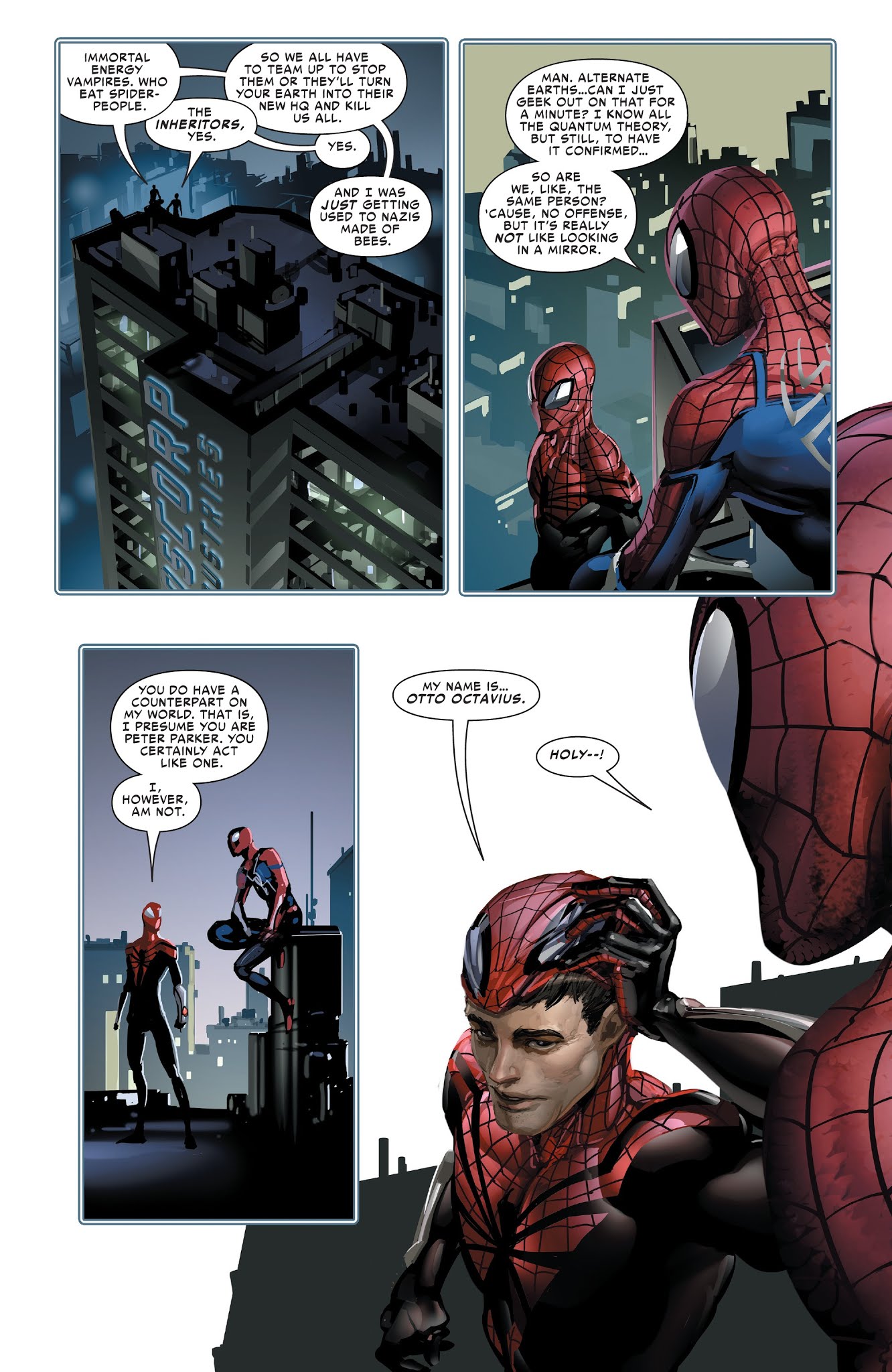 Read online Spider-Geddon comic -  Issue #0 - 11