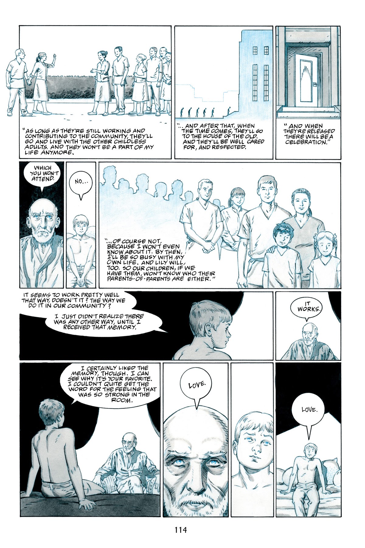 Read online The Giver comic -  Issue # TPB (Part 2) - 21
