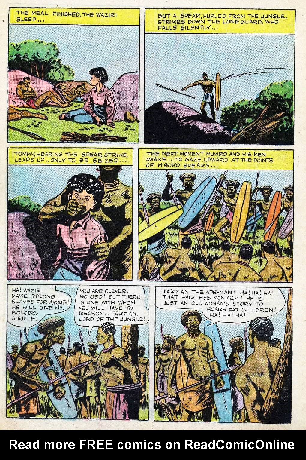 Read online Tarzan (1948) comic -  Issue #2 - 12