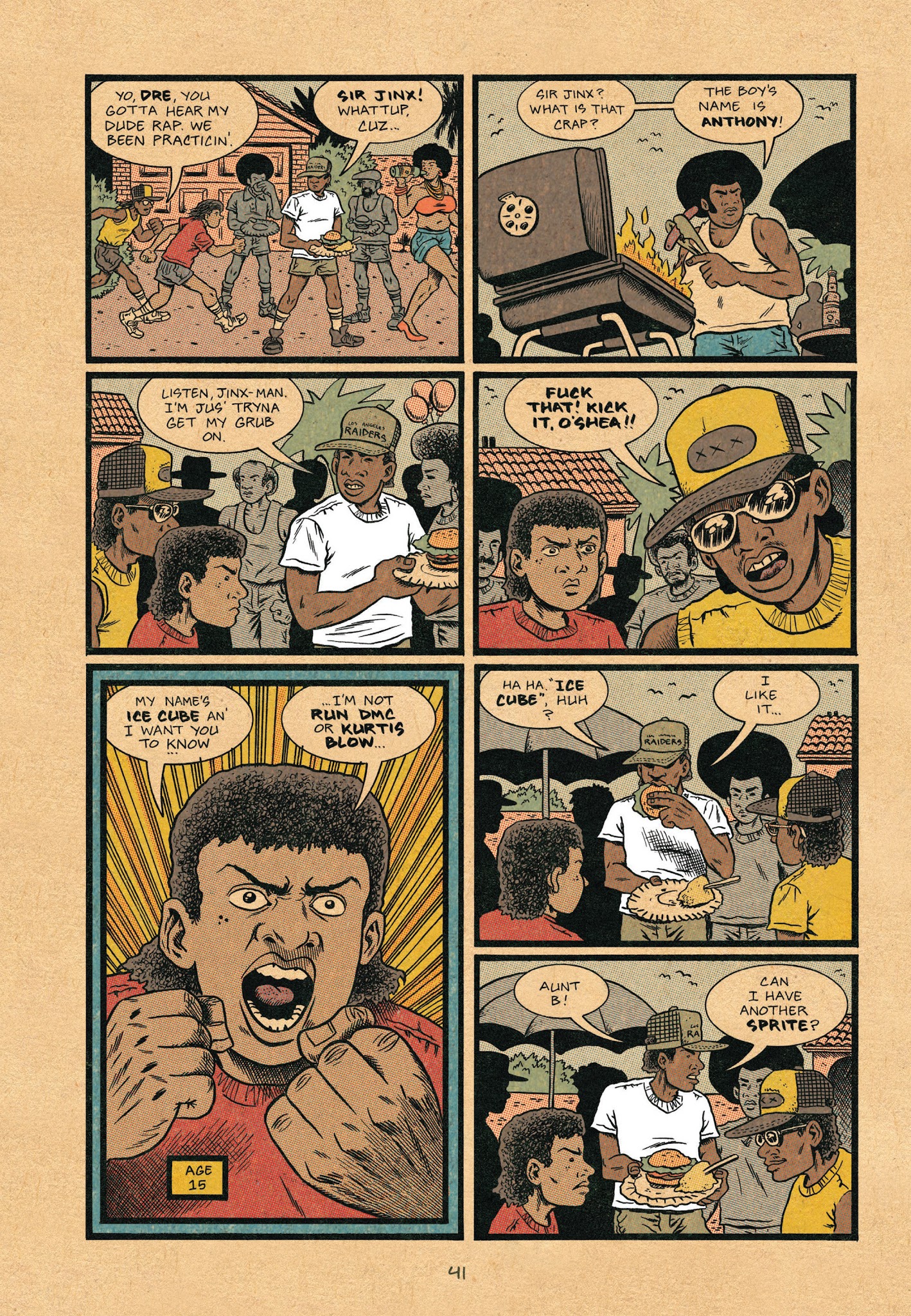 Read online Hip Hop Family Tree (2013) comic -  Issue # TPB 4 - 42