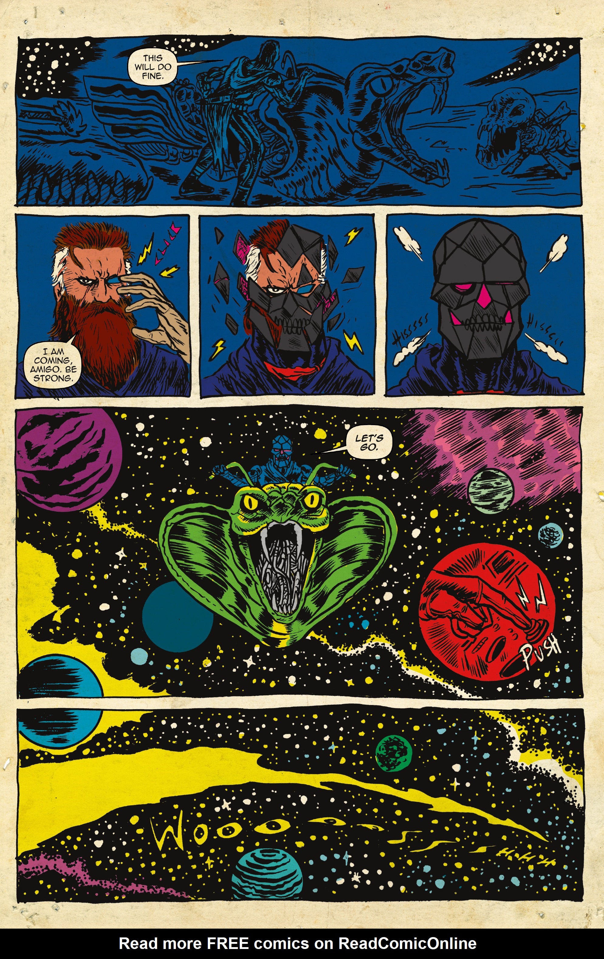 Read online Space Riders: Vortex Of Darkness comic -  Issue #1 - 10