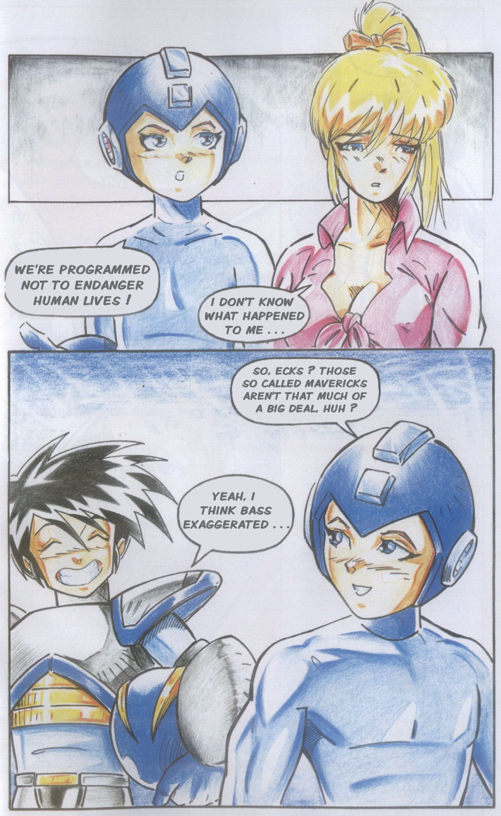 Read online Novas Aventuras de Megaman comic -  Issue #10 - 28