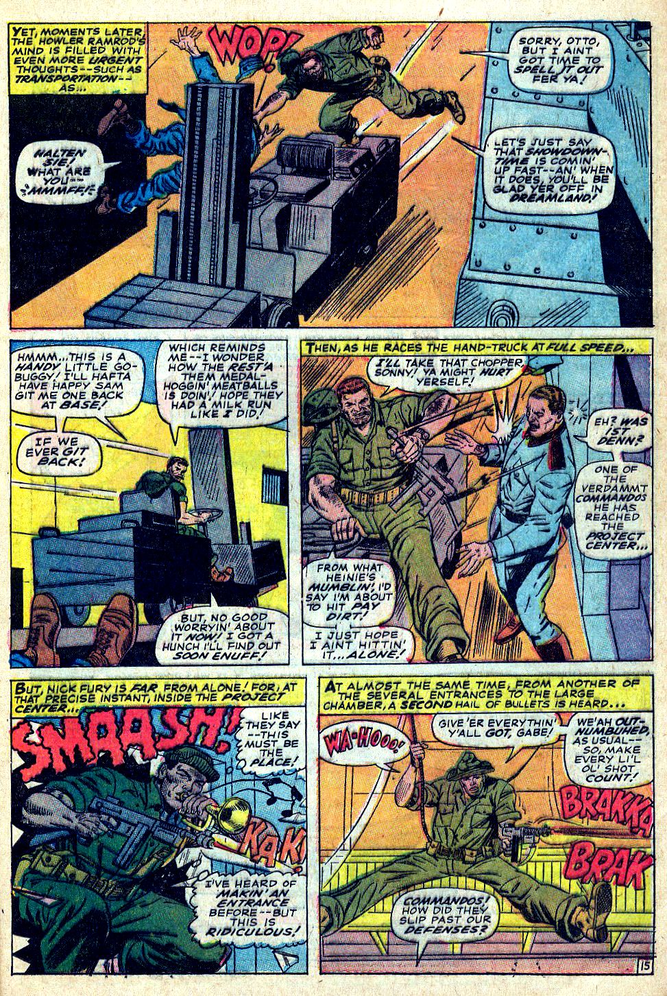 Read online Sgt. Fury comic -  Issue #39 - 21
