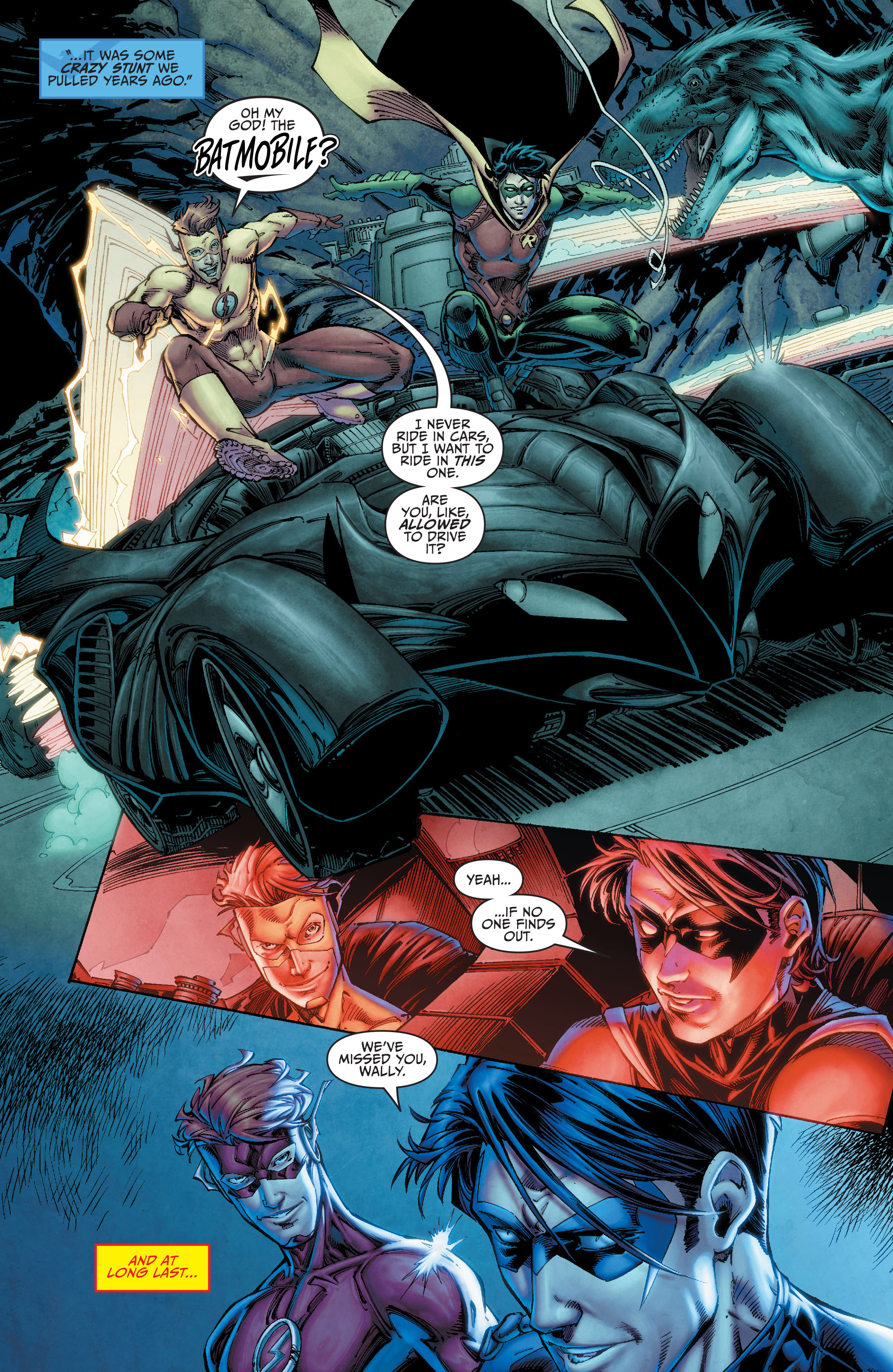 Read online Titans: Rebirth comic -  Issue # Full - 17
