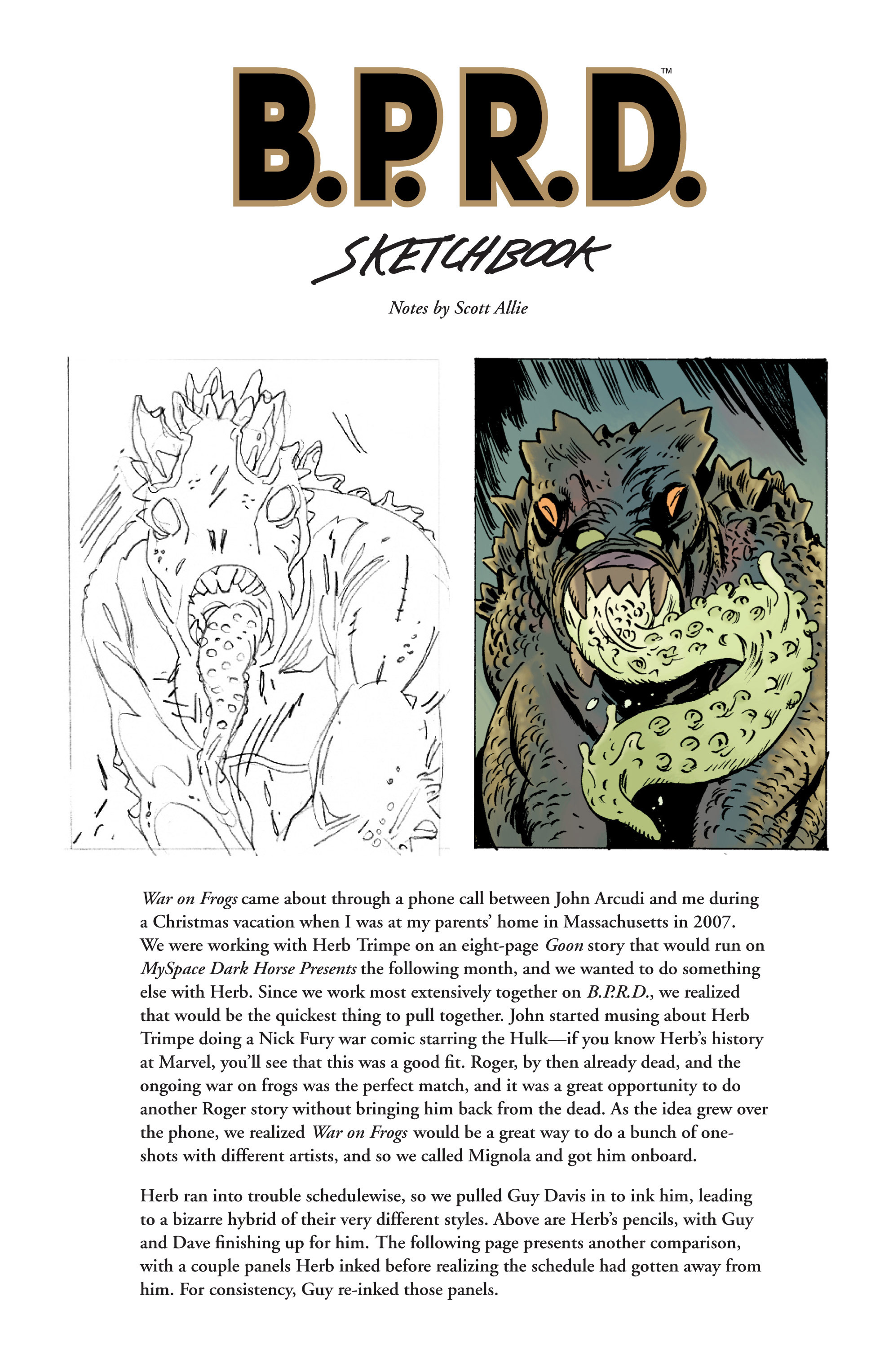 Read online B.P.R.D.: Hollow Earth and Other Stories comic -  Issue # TPB 12 - 129