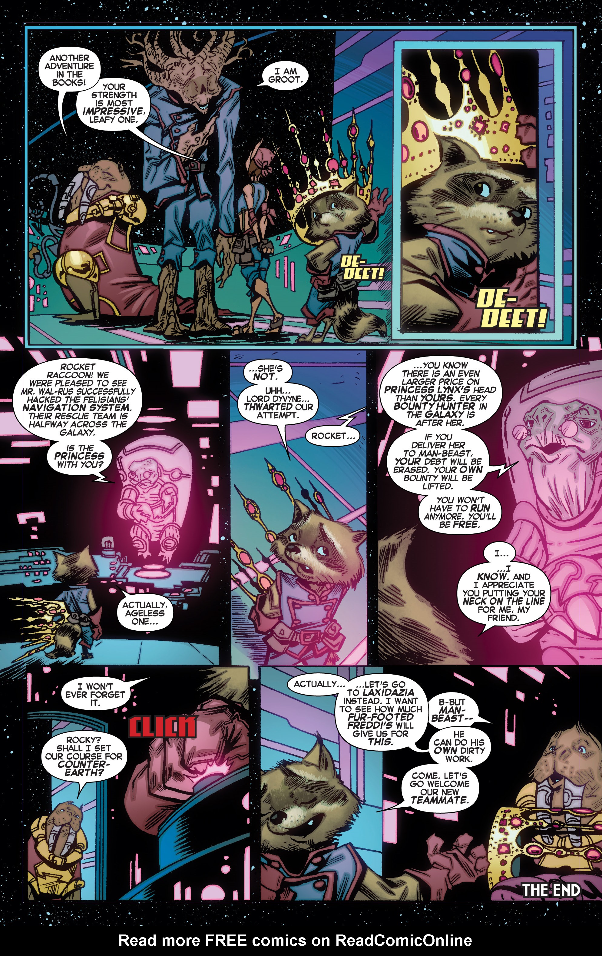 Read online Free Comic Book Day 2014 comic -  Issue # Rocket Raccoon - 15