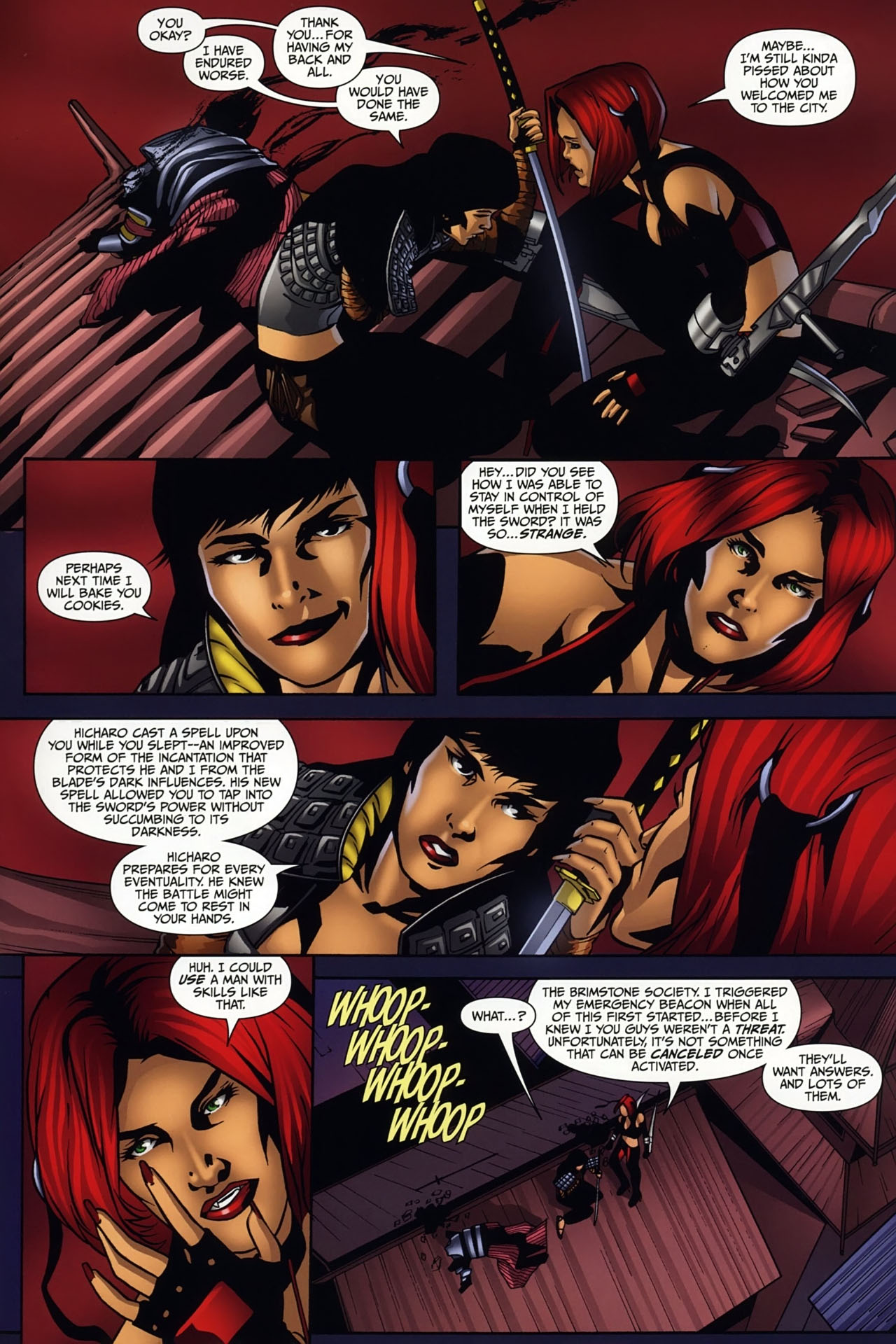 Read online BloodRayne: Tokyo Rogue comic -  Issue #3 - 22