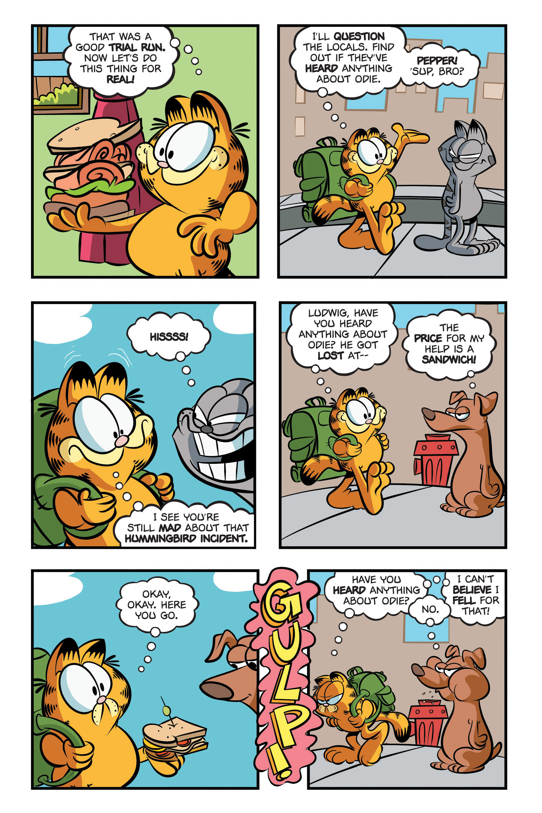 Read online Garfield’s Big Fat Hairy Adventure comic -  Issue #1 - 37