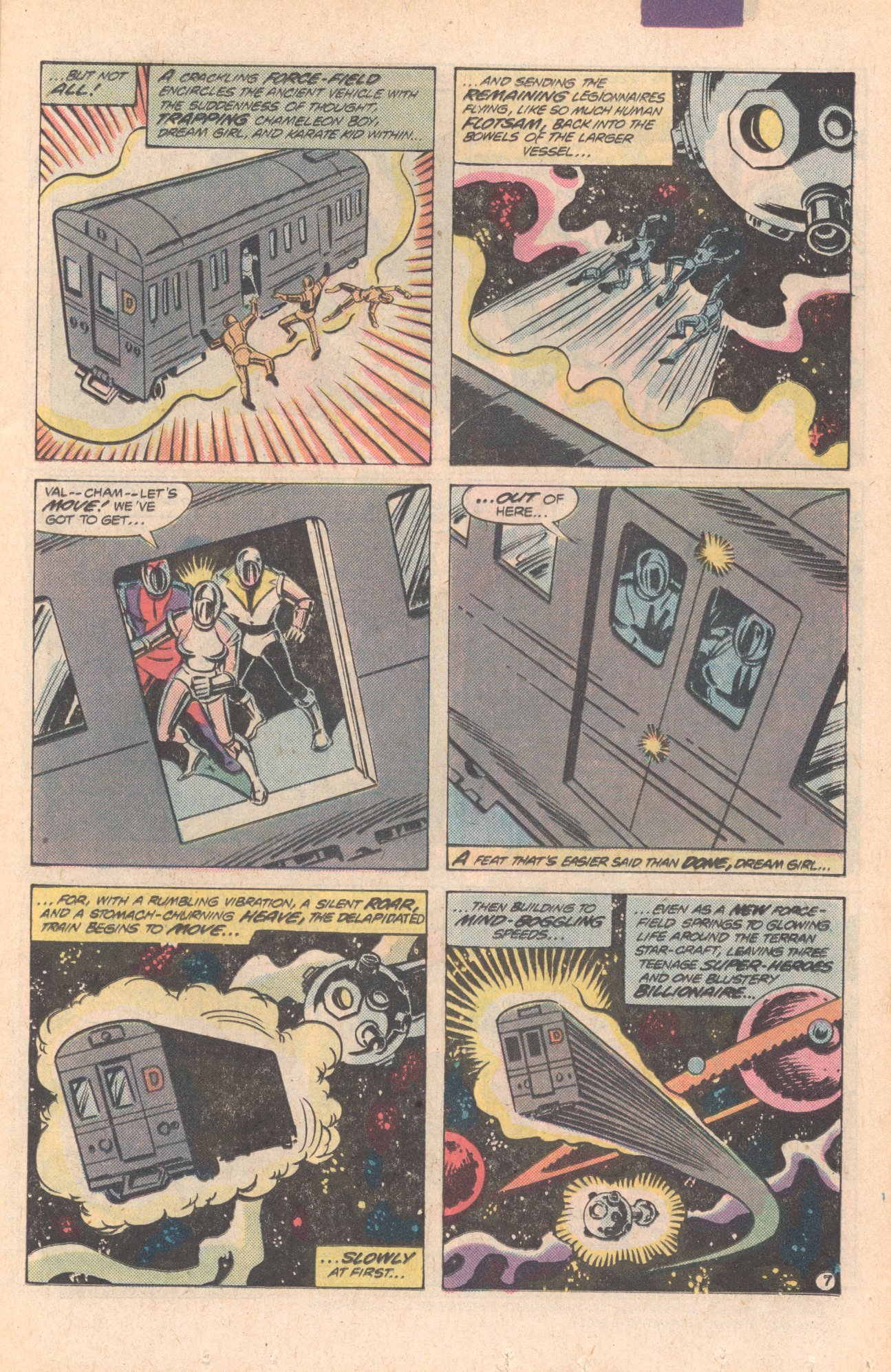 Legion of Super-Heroes (1980) 268 Page 7