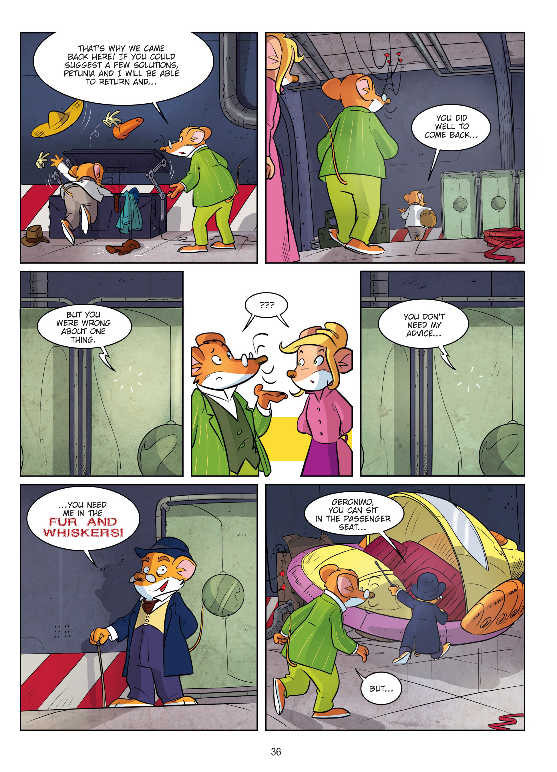Read online Geronimo Stilton comic -  Issue # TPB 11 - 36