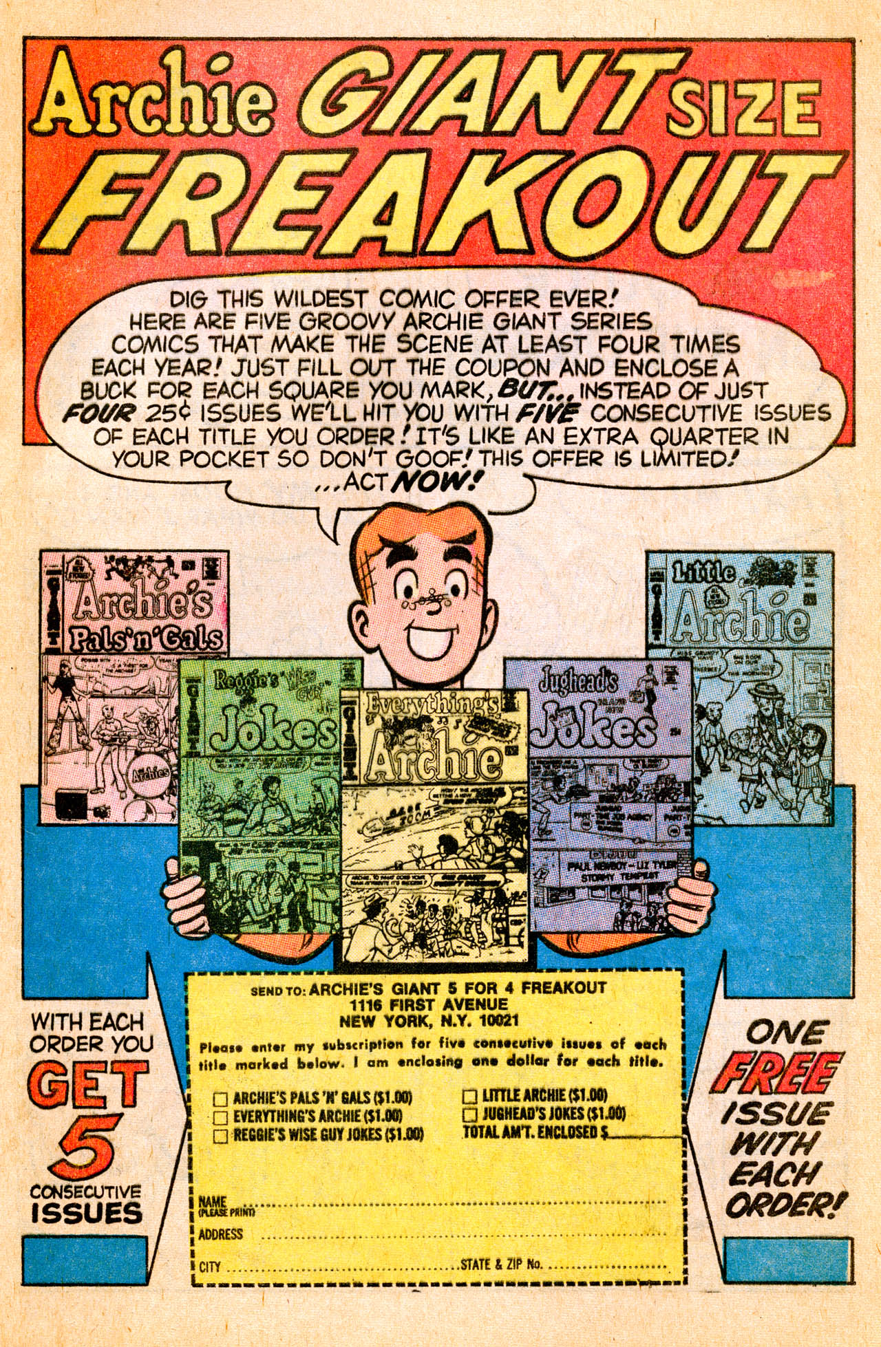 Read online Archie's Pals 'N' Gals (1952) comic -  Issue #56 - 55