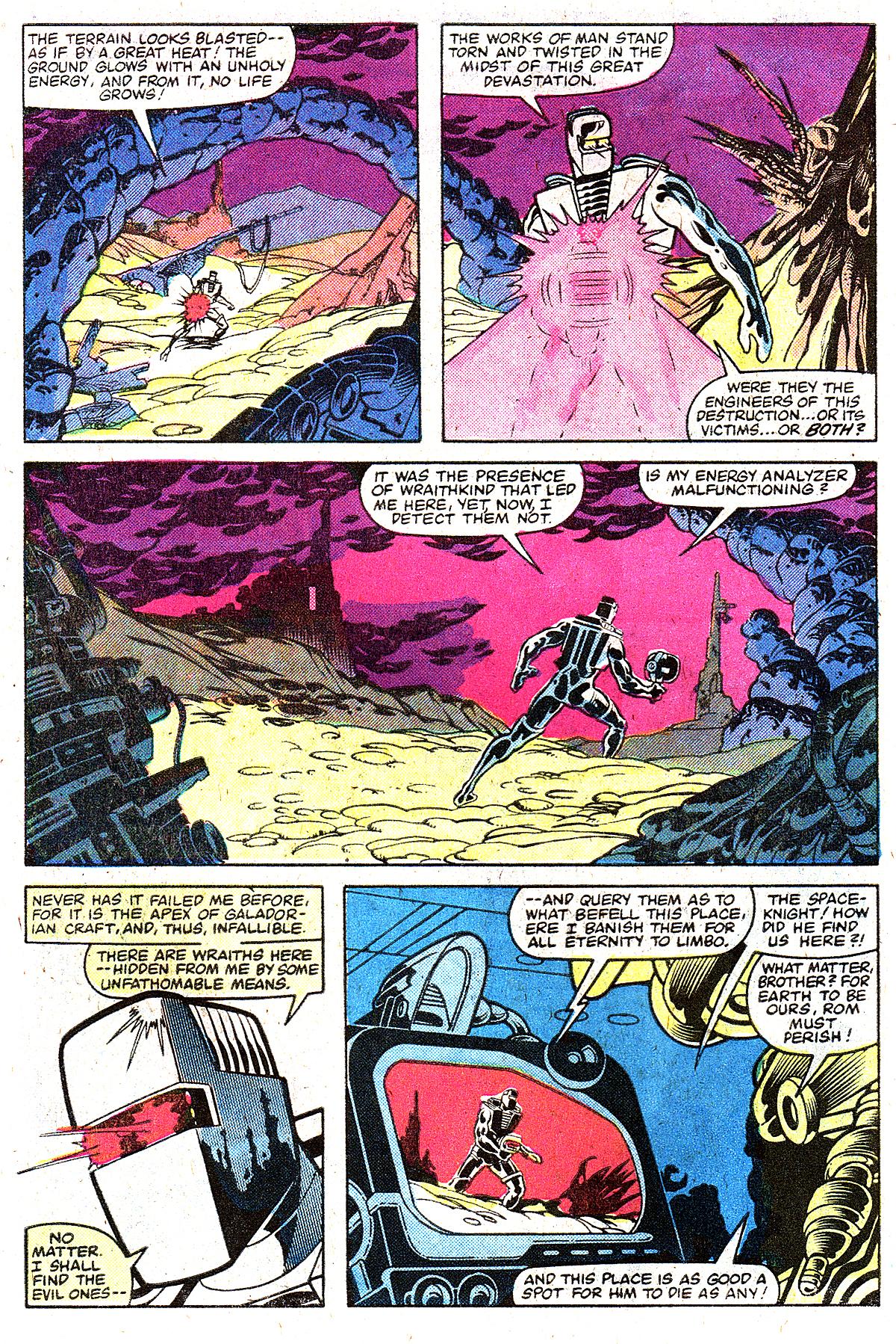 Read online ROM (1979) comic -  Issue #42 - 7