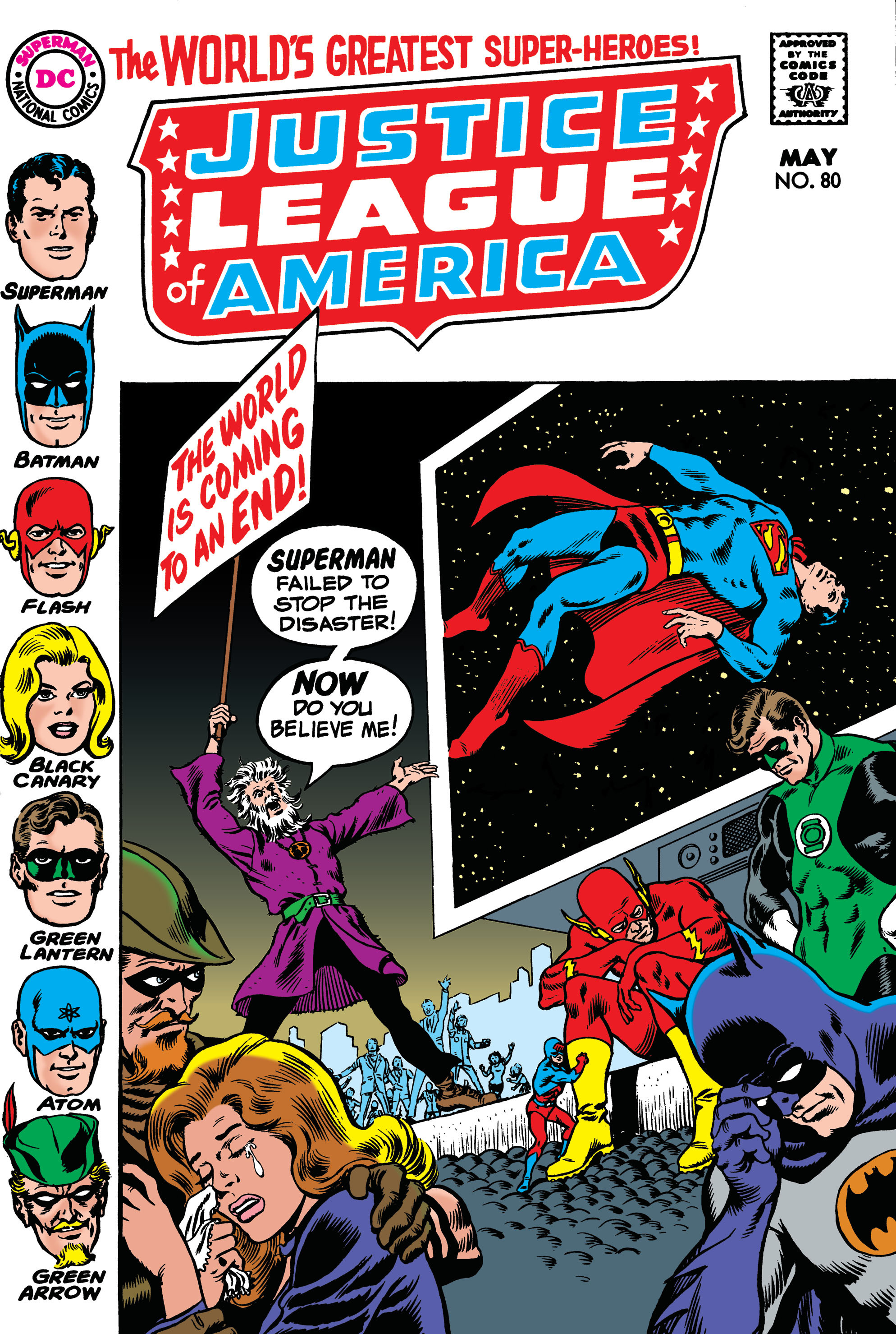 Read online Justice League of America (1960) comic -  Issue #80 - 1