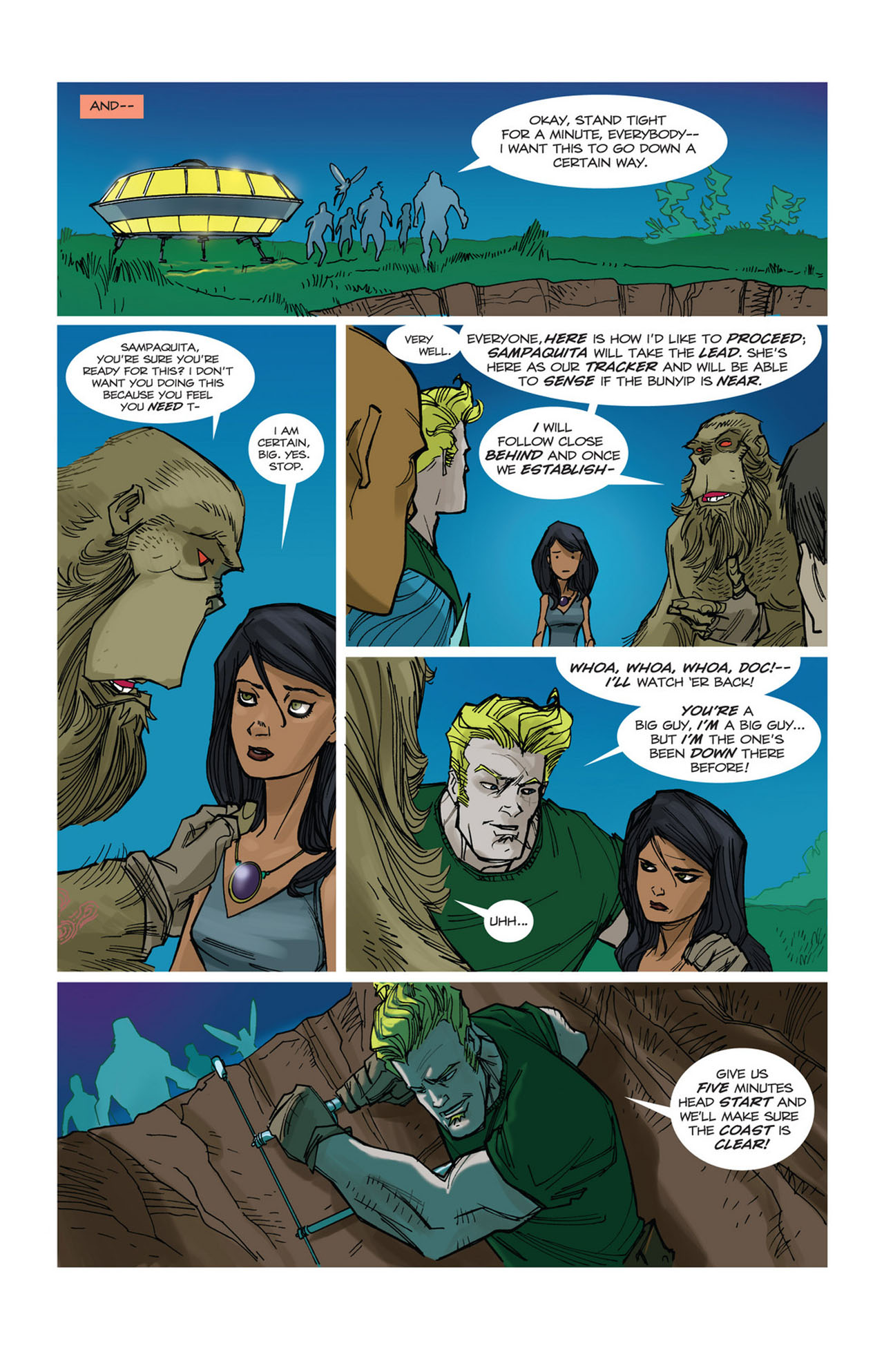 Read online The Perhapanauts: Danger Down Under! comic -  Issue #2 - 12