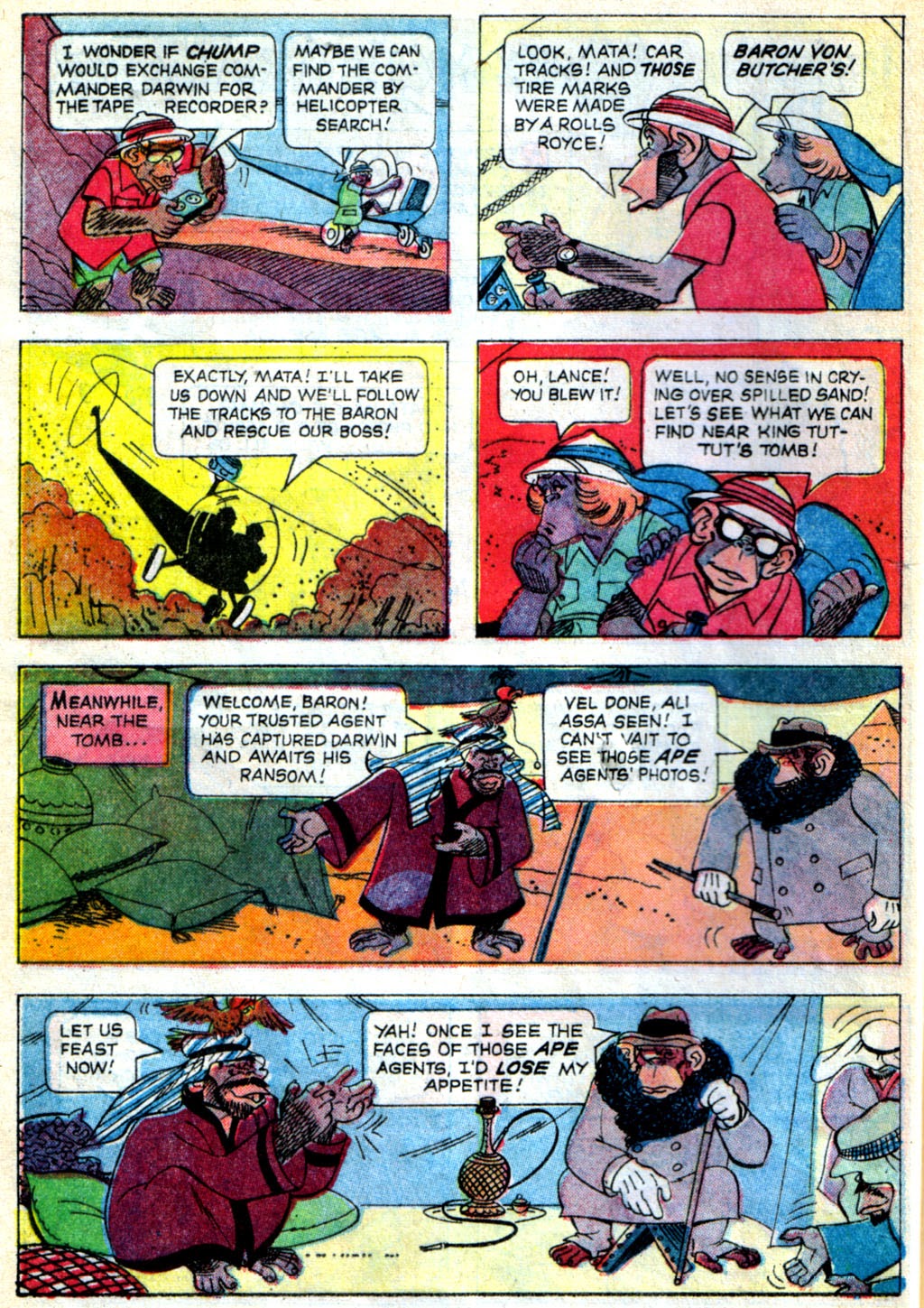 Read online Lancelot Link Secret Chimp comic -  Issue #1 - 11