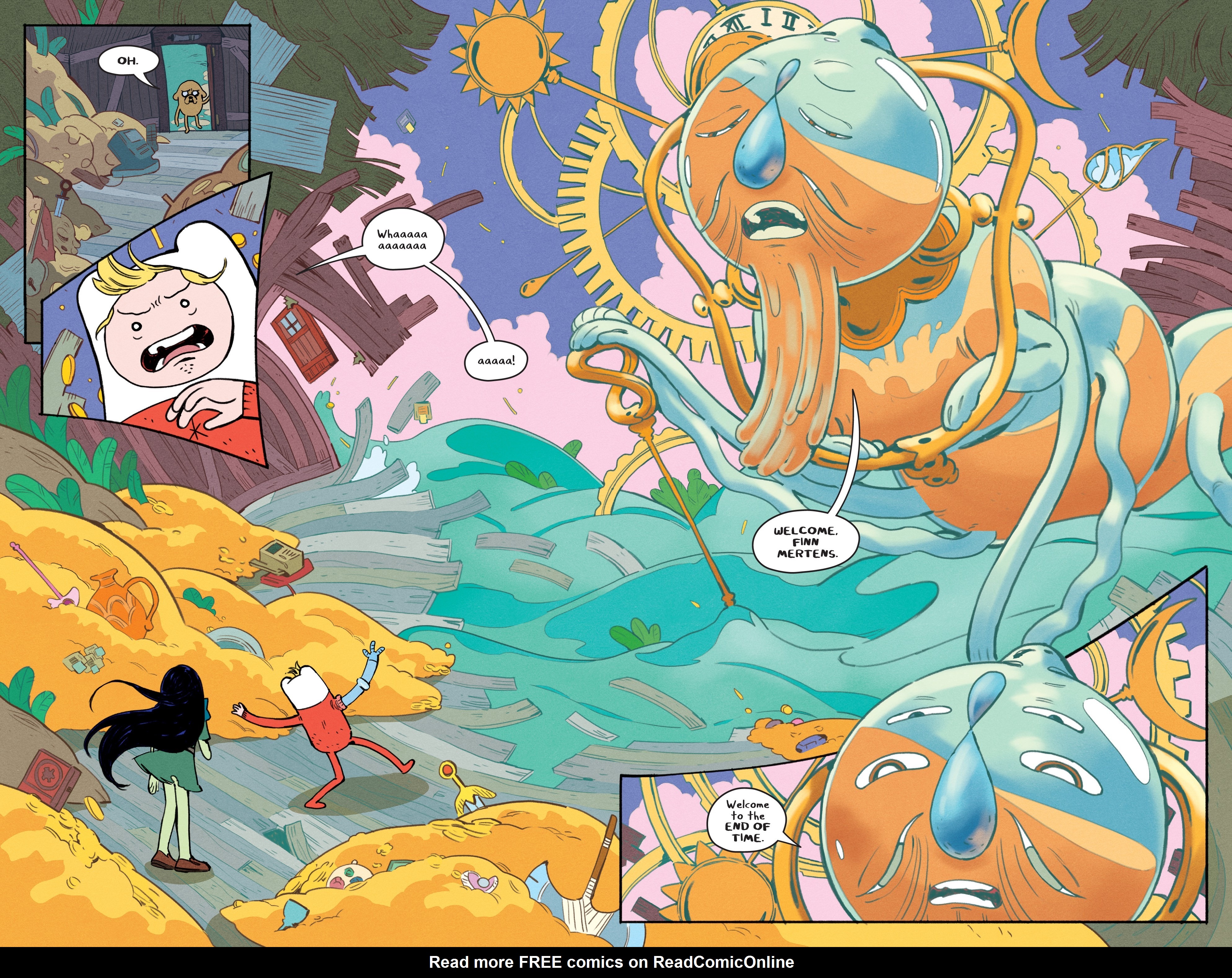 Read online Adventure Time: Beginning of the End comic -  Issue # _TPB - 13