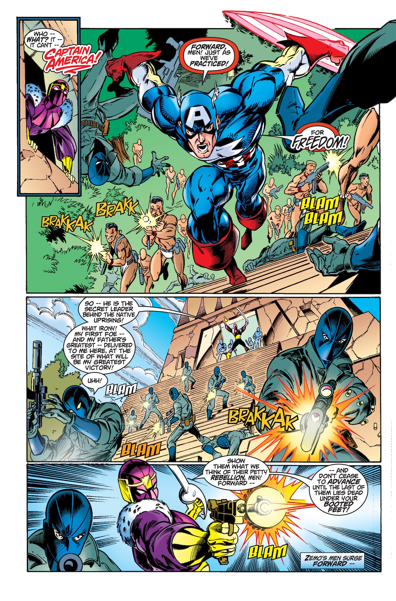Read online Captain America/Citizen V '98 comic -  Issue # Full - 27
