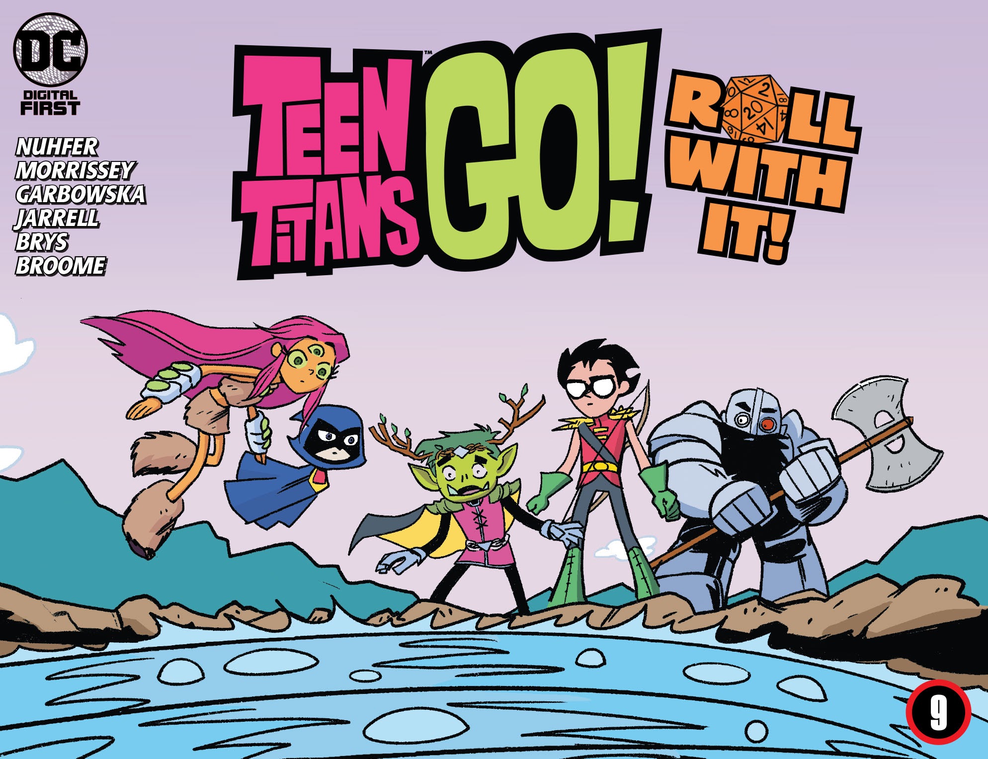 Read online Teen Titans Go! Roll With It! comic -  Issue #9 - 1