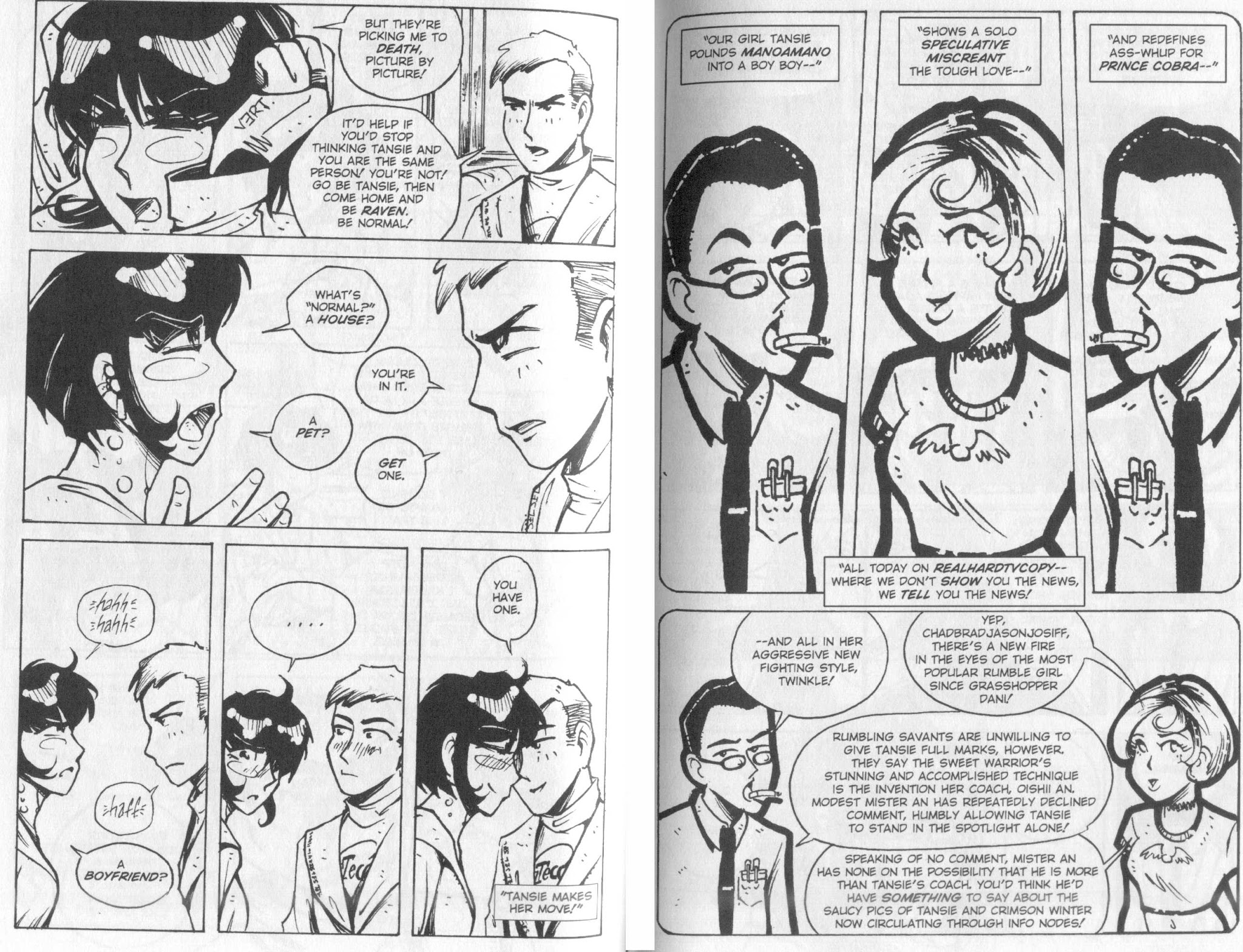 Read online Rumble Girls: Silky Warrior Tansie comic -  Issue #5 - 5