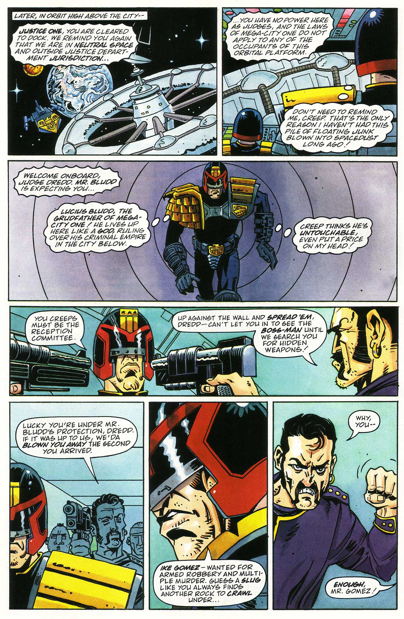 Read online Judge Dredd Lawman of the Future comic -  Issue #13 - 30