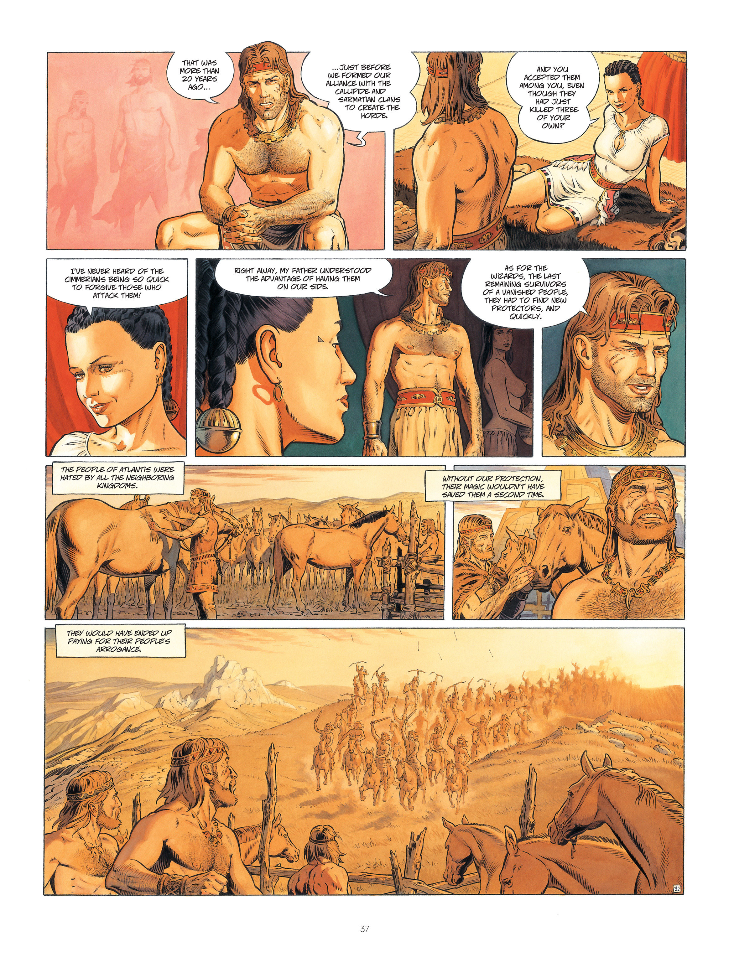 Read online Conquests comic -  Issue #1 - 36