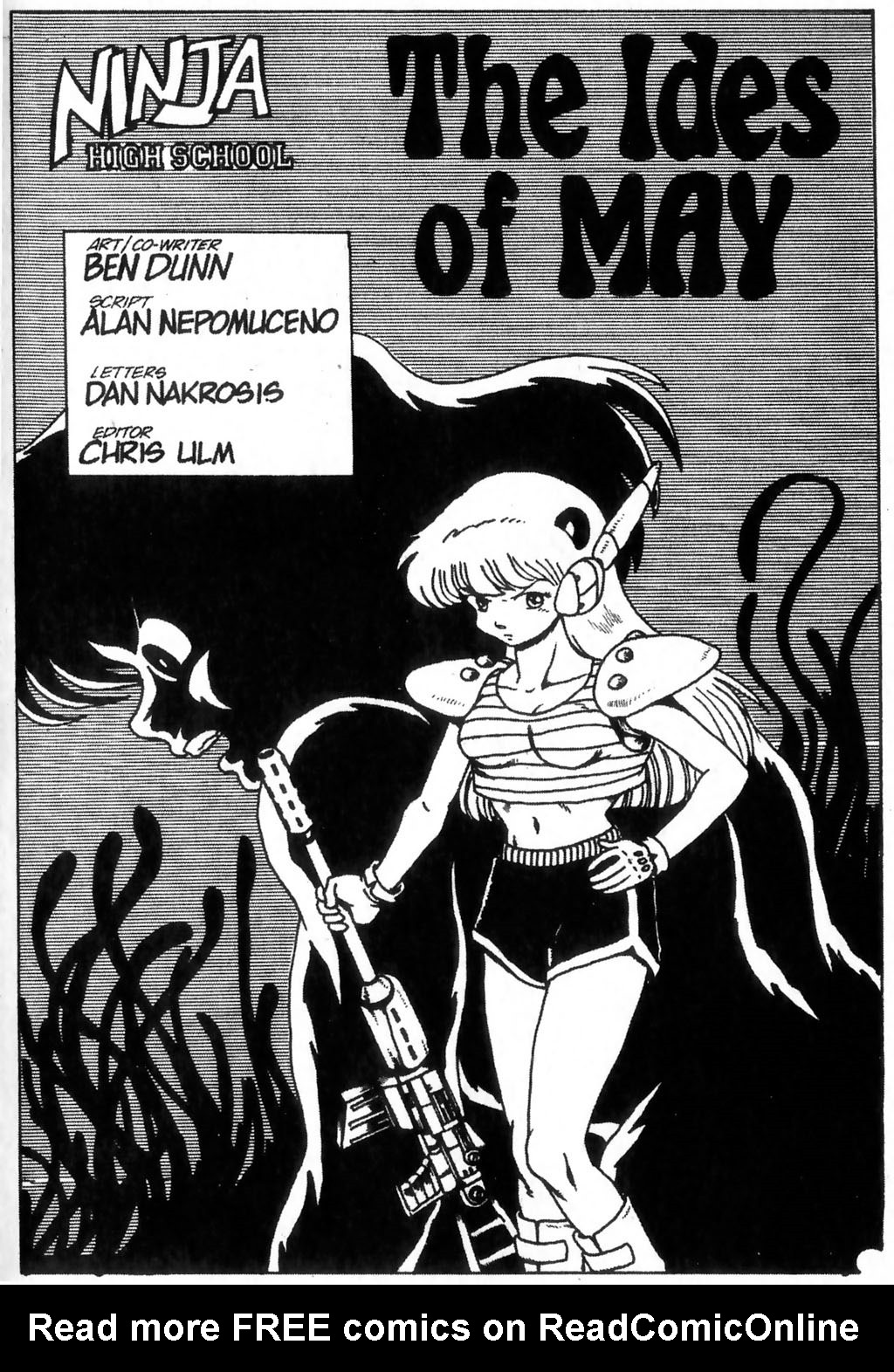 Read online Ninja High School (1986) comic -  Issue #23 - 2