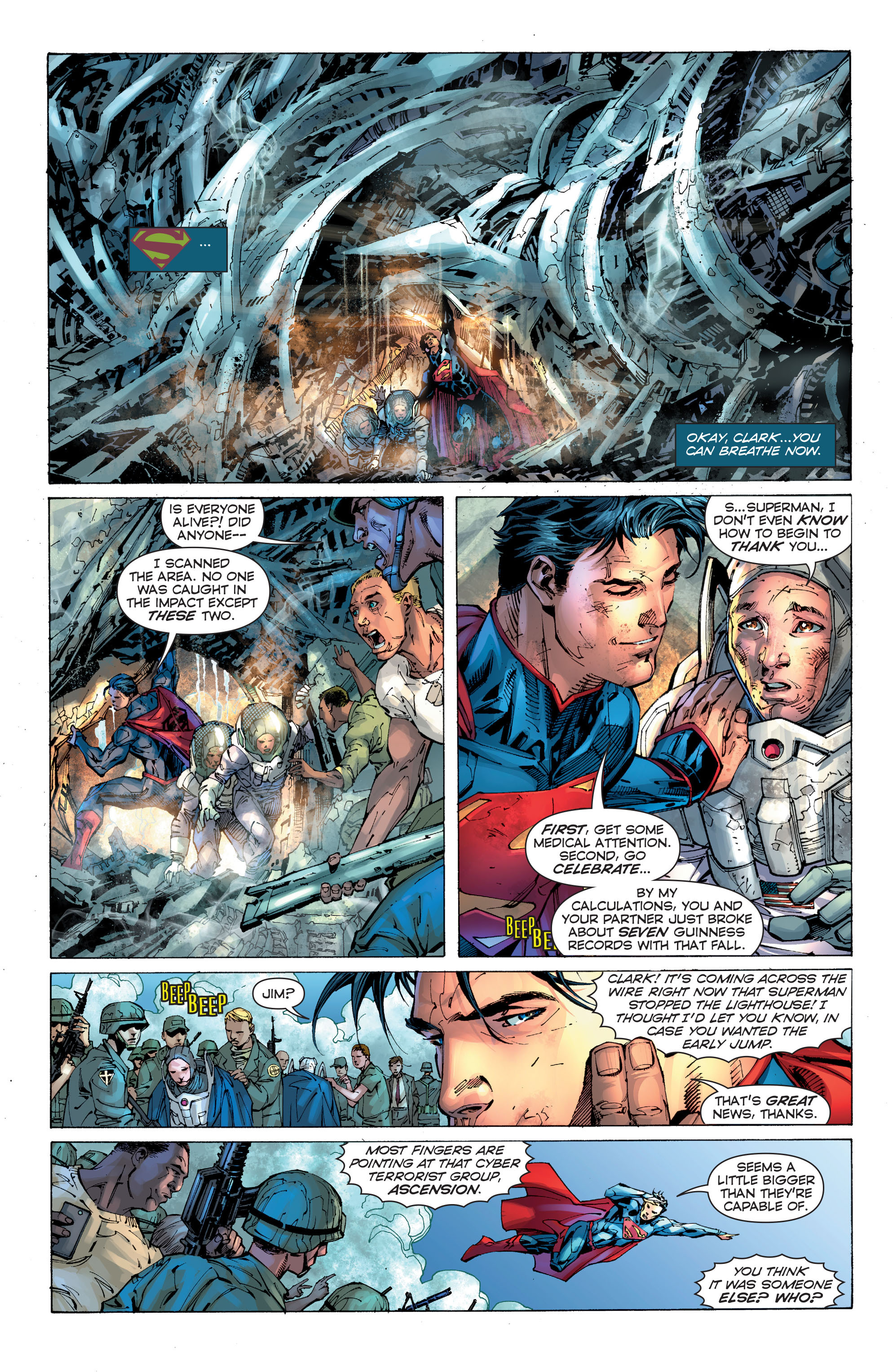 Read online Superman Unchained (2013) comic -  Issue #1 - 16