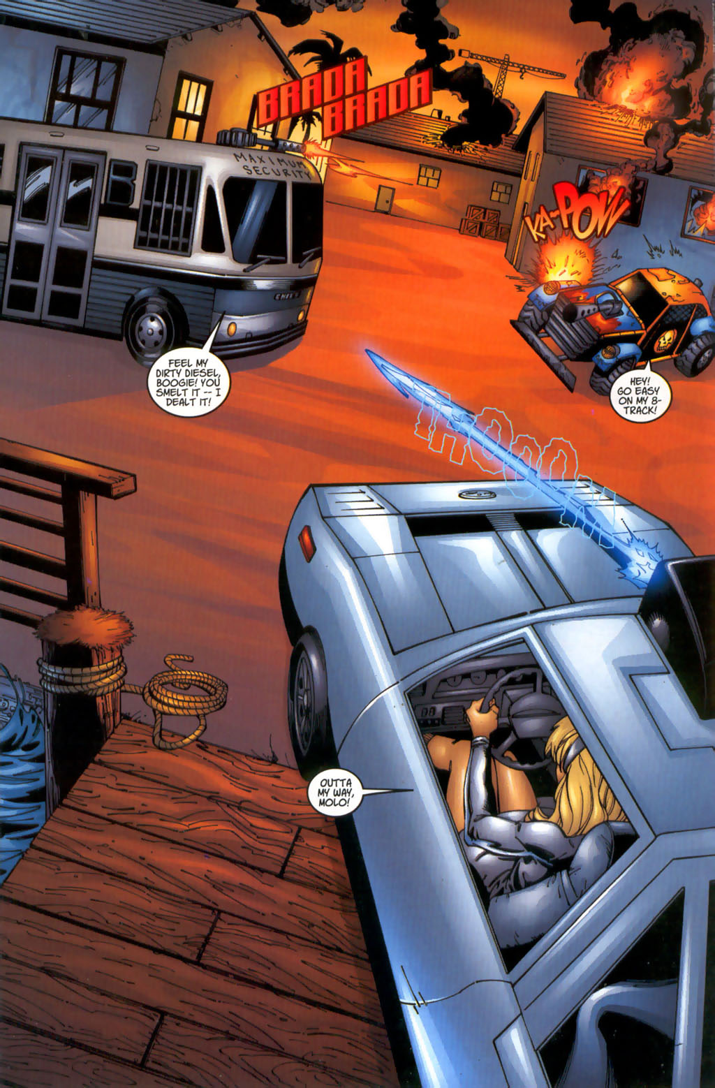 Read online Vigilante 8: 2nd Offense comic -  Issue # Full - 12