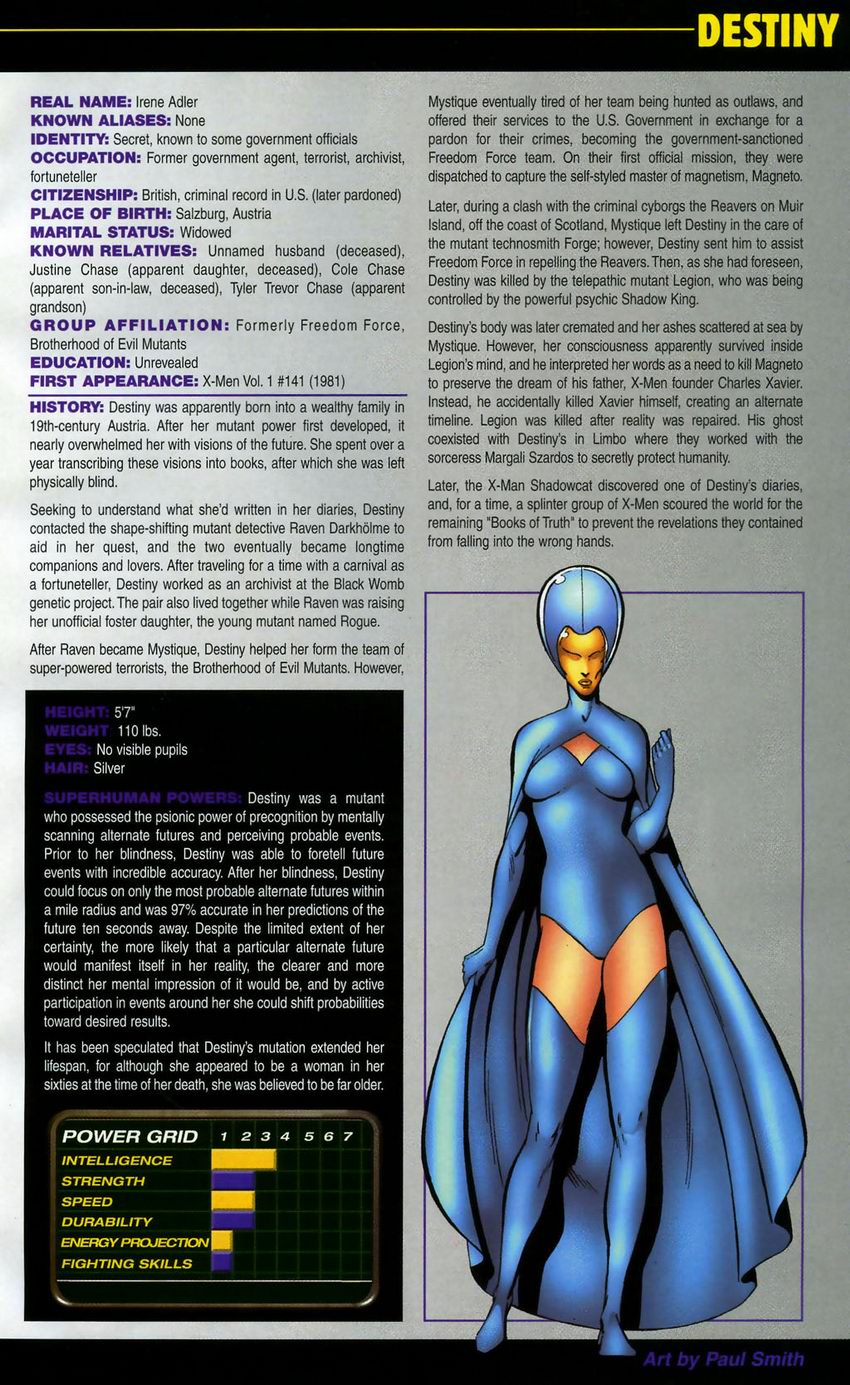 The Official Handbook of the Marvel Universe: Book of the Dead issue Full - Page 17