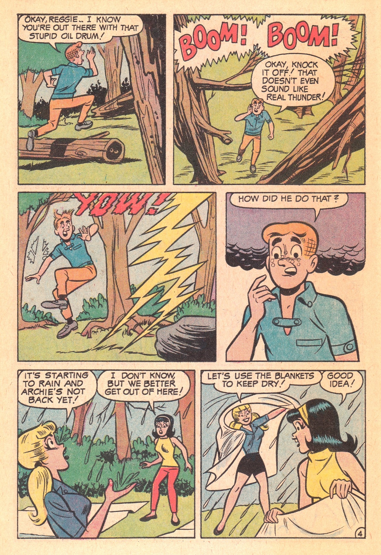 Read online Reggie and Me (1966) comic -  Issue #32 - 6