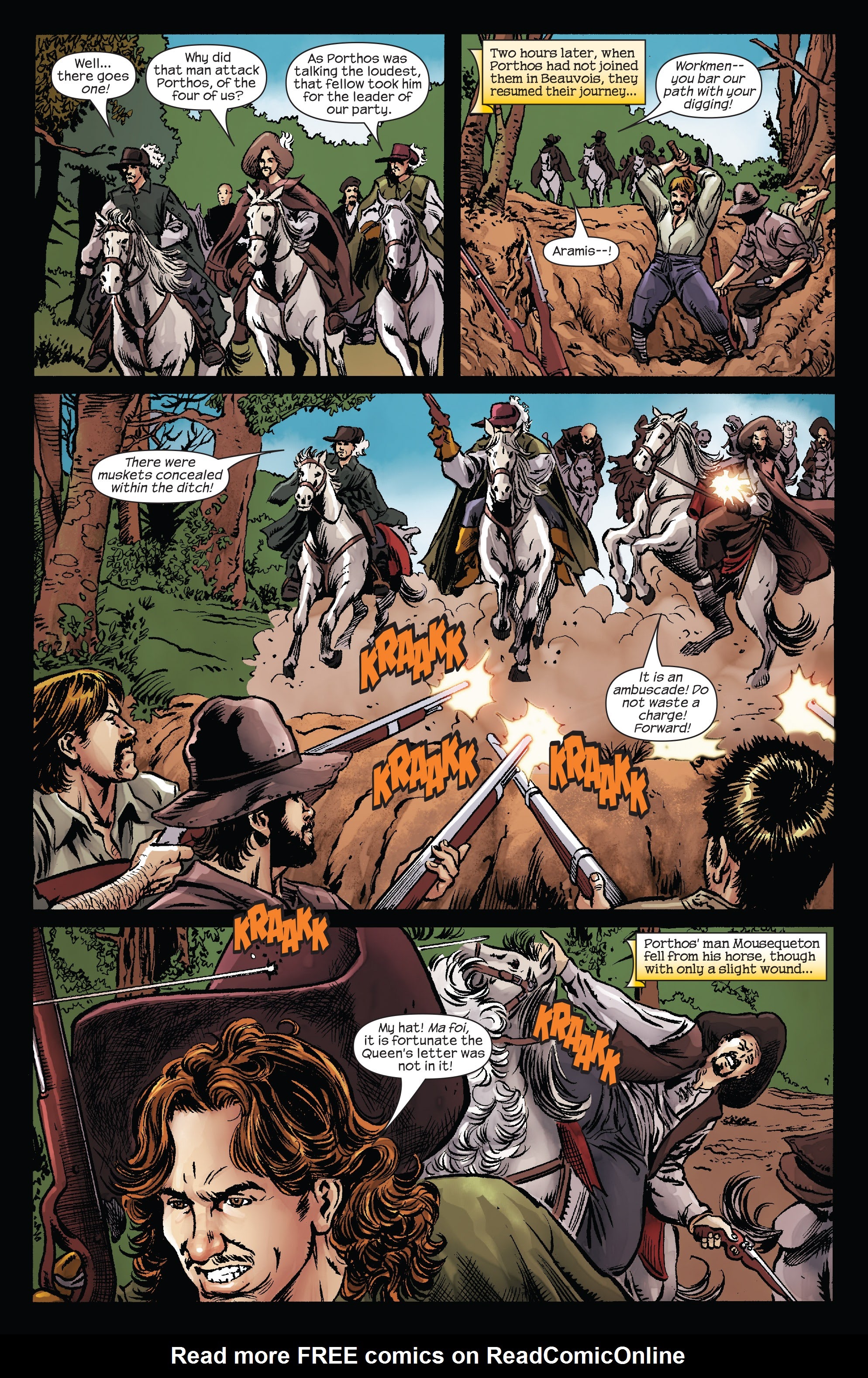Read online Marvel Illustrated: The Three Musketeers comic -  Issue #2 - 19