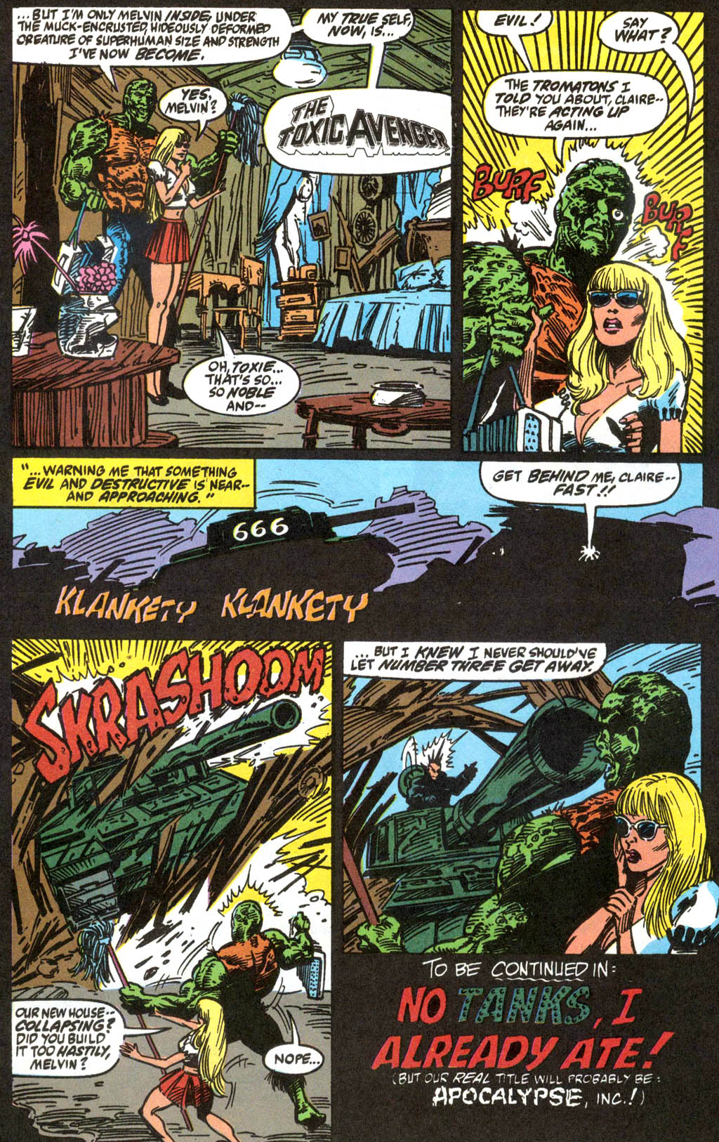Read online Toxic Avenger comic -  Issue #1 - 23