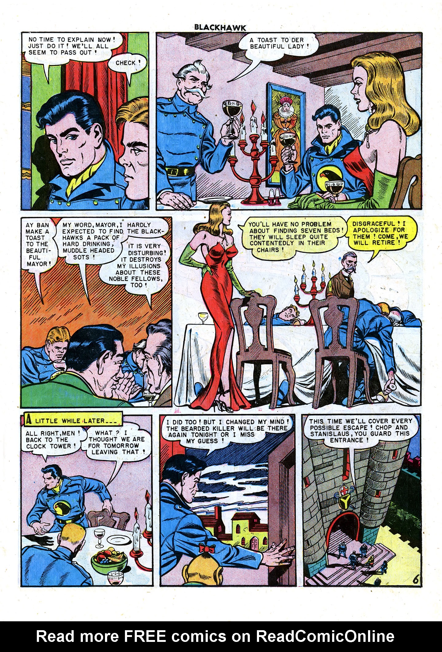Read online Blackhawk (1957) comic -  Issue #36 - 31
