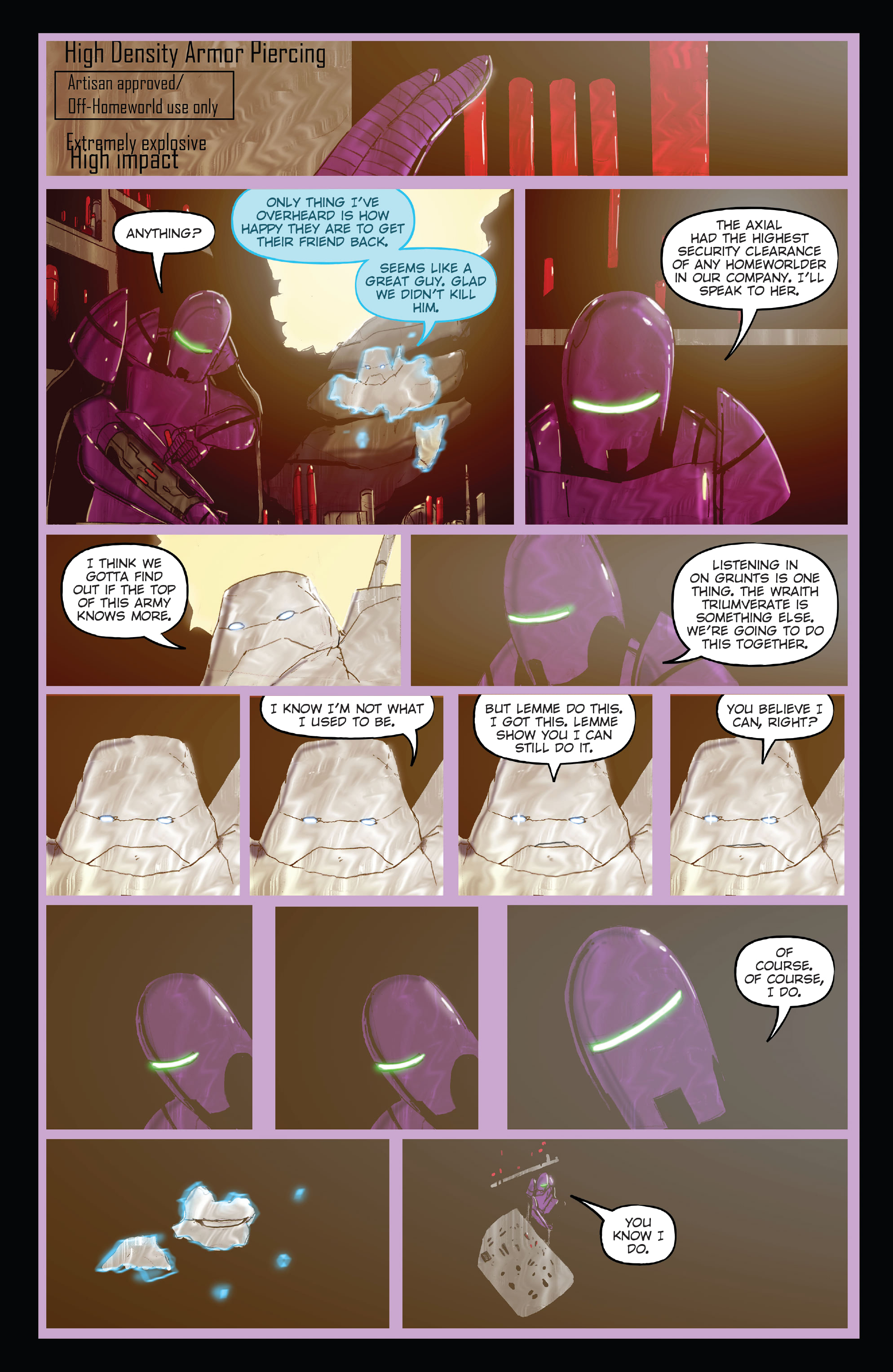 Read online The Kill Lock: The Artisan Wraith comic -  Issue #5 - 21