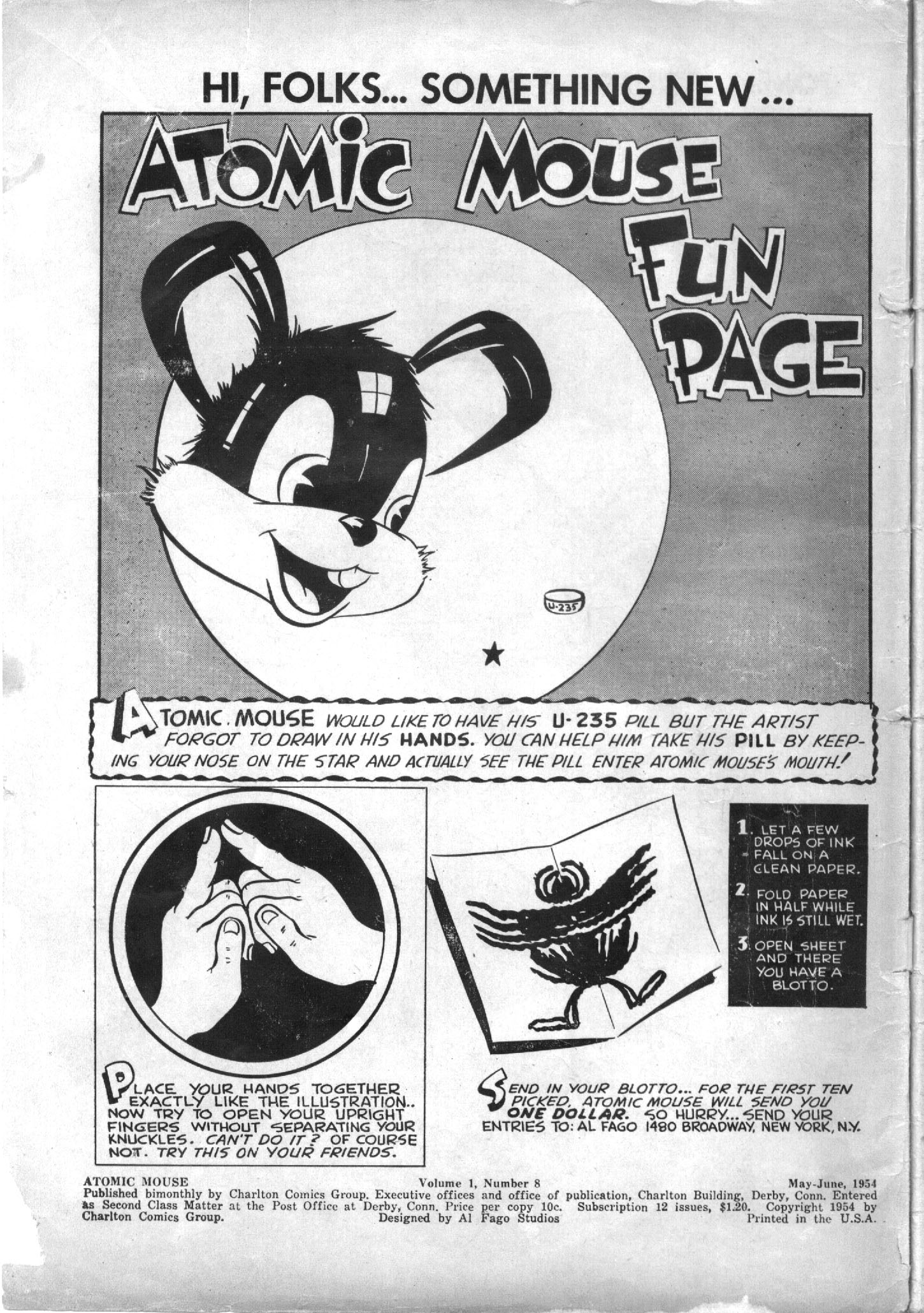 Read online Atomic Mouse comic -  Issue #8 - 2