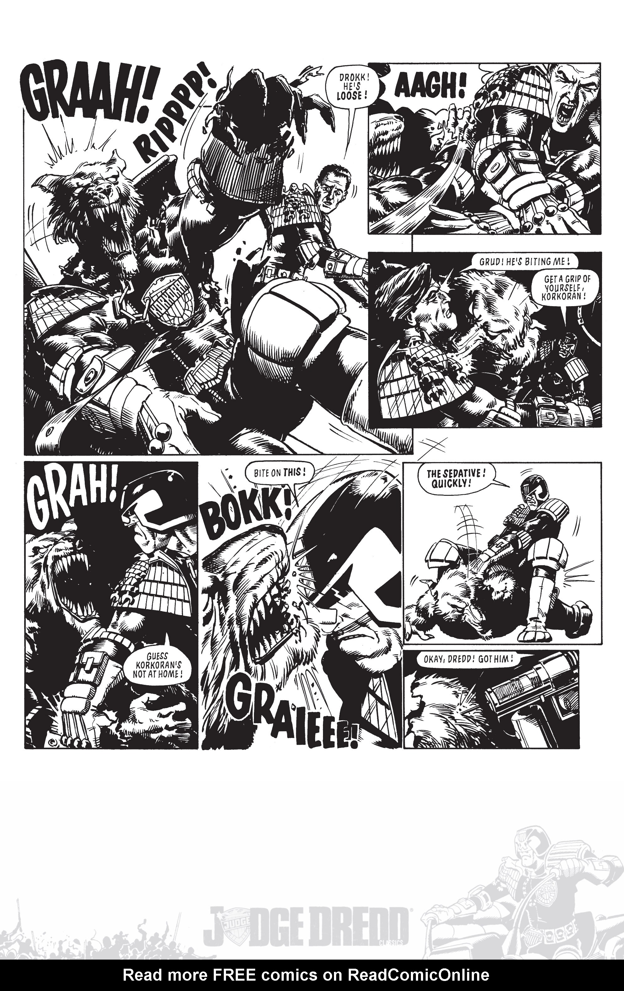 Read online Judge Dredd: Cry of the Werewolf comic -  Issue # Full - 18