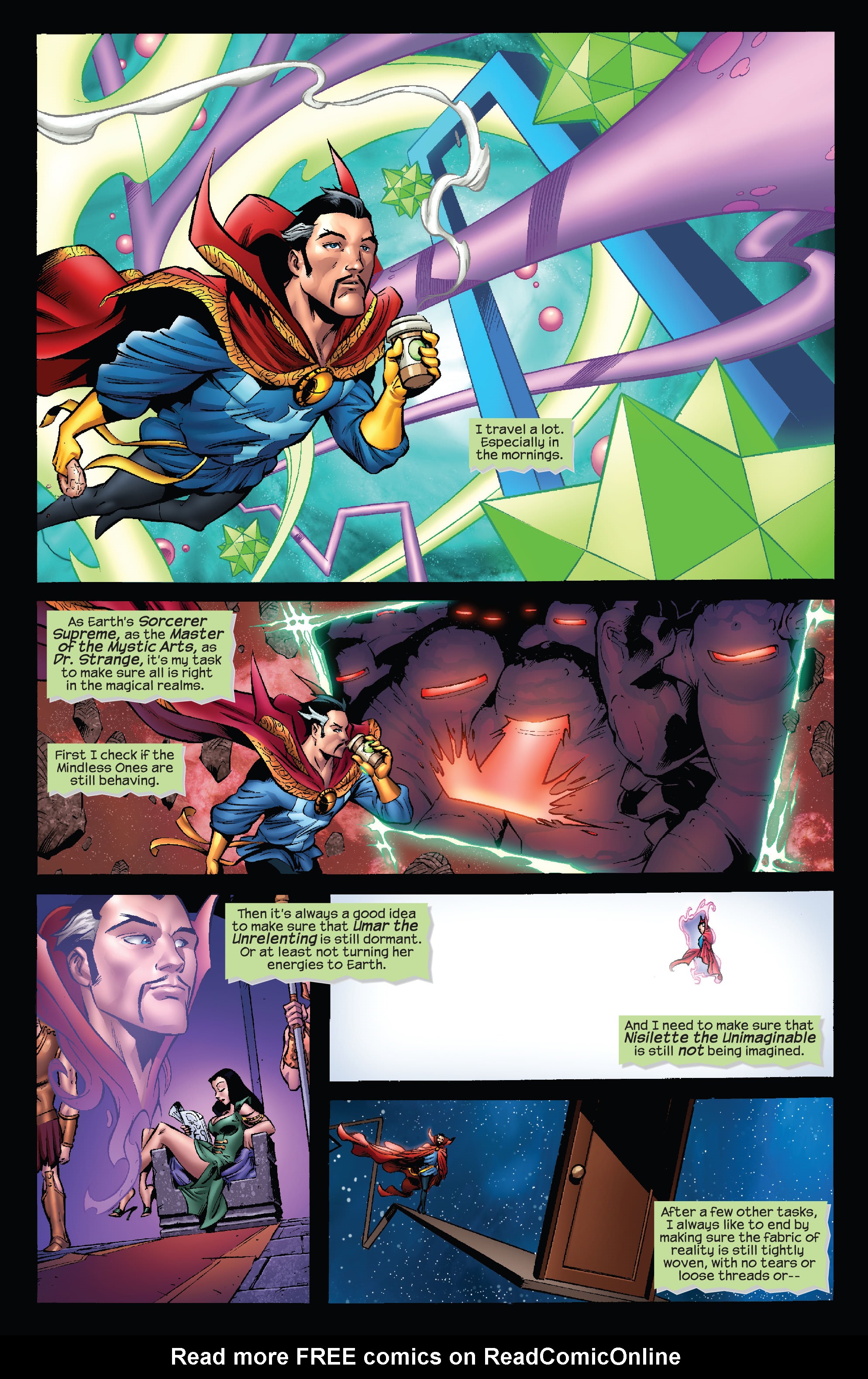 Read online Marvel-Verse: Thanos comic -  Issue #Marvel-Verse (2019) Doctor Strange - 96