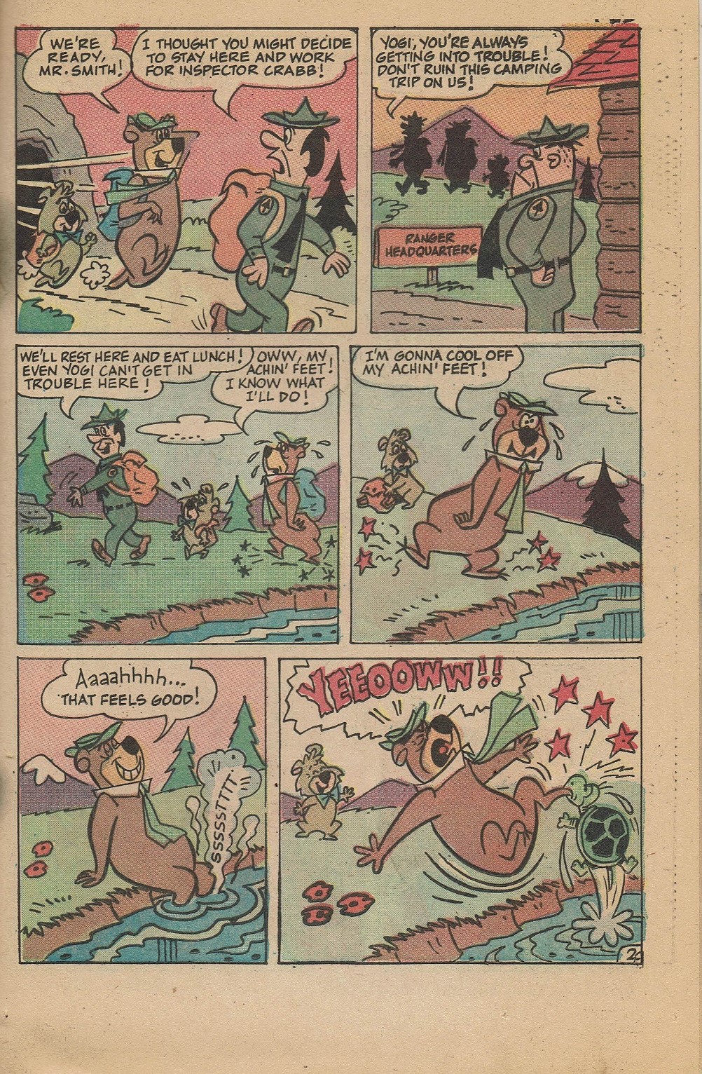 Read online Yogi Bear (1970) comic -  Issue #25 - 25