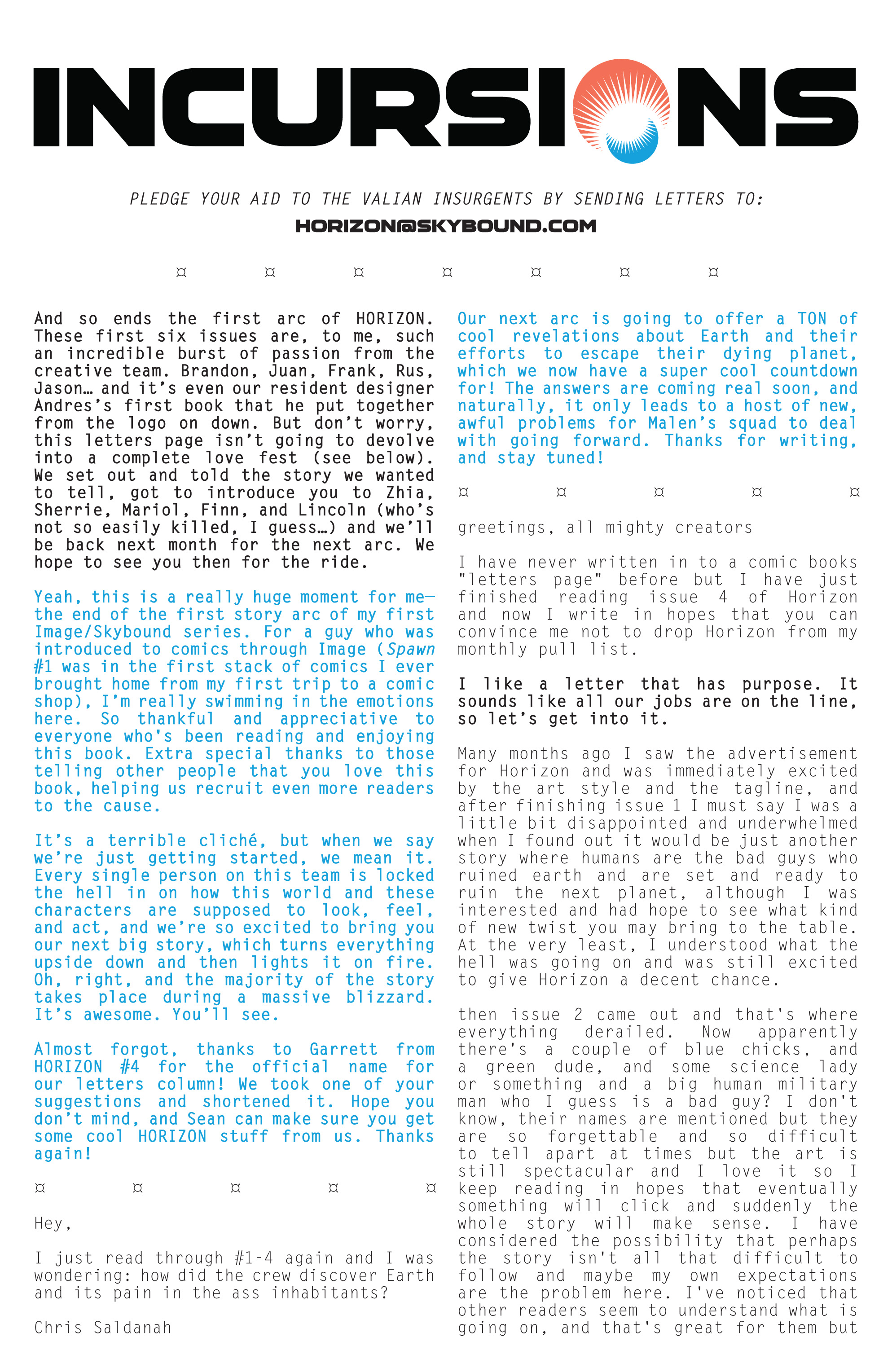 Read online Horizon comic -  Issue #6 - 27