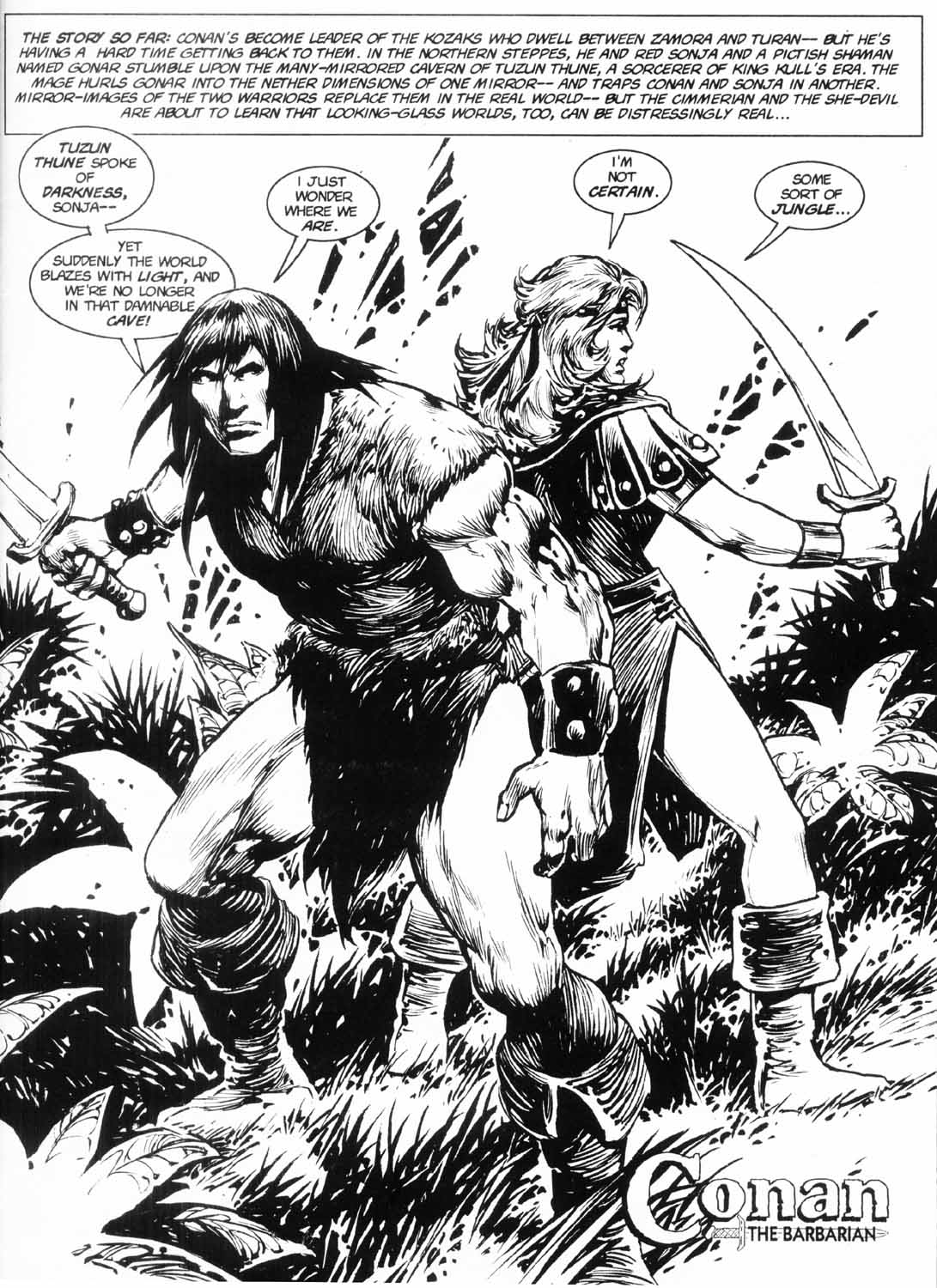 Read online The Savage Sword Of Conan comic -  Issue #224 - 43