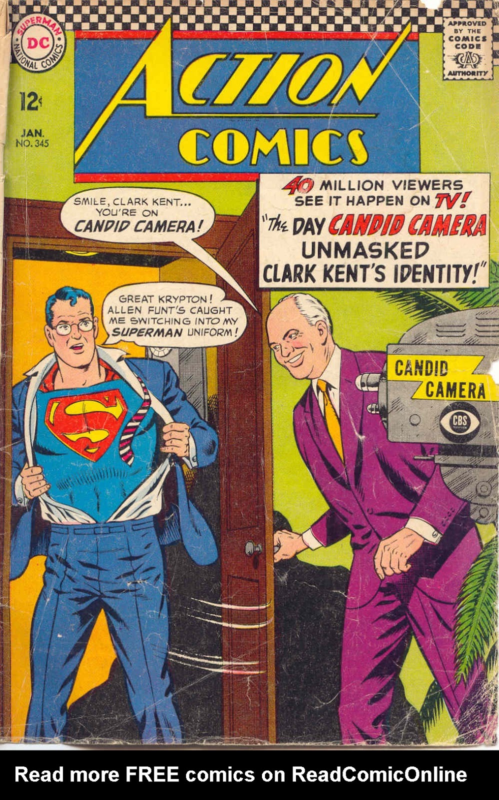 Action Comics (1938) issue 345 - Page 1