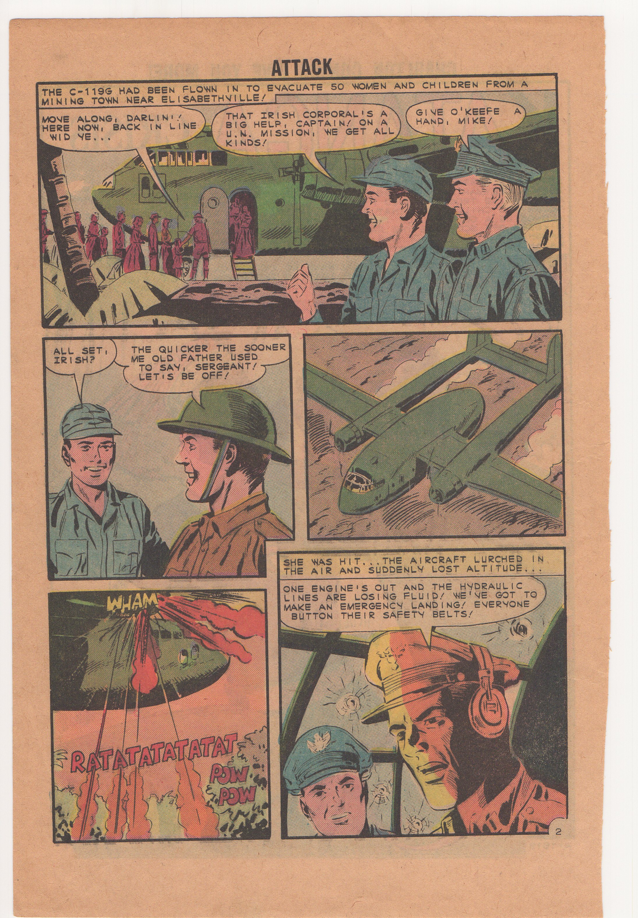 Read online Attack (1962) comic -  Issue #1 - 4